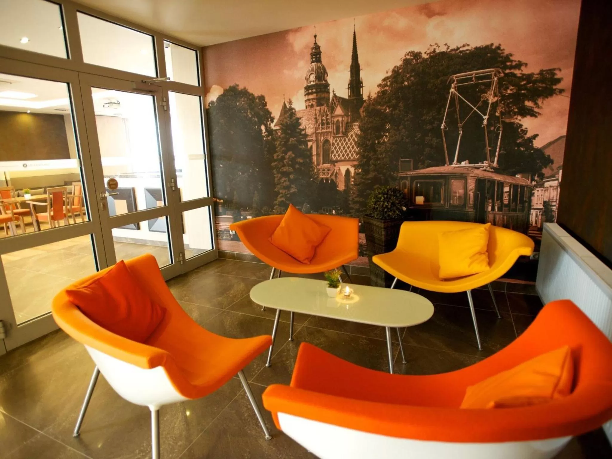 Seating area in Košice Hotel