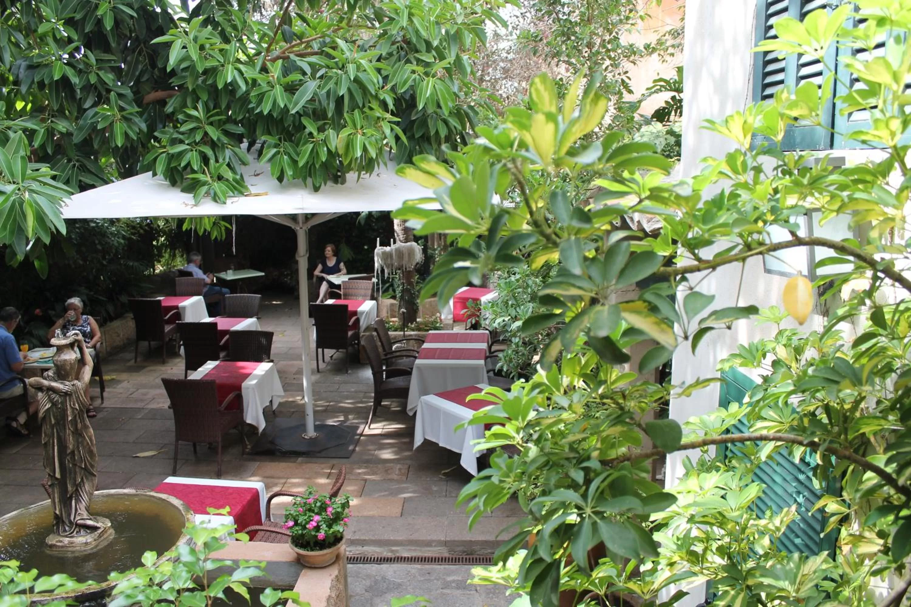 Patio in Hotel la Vila