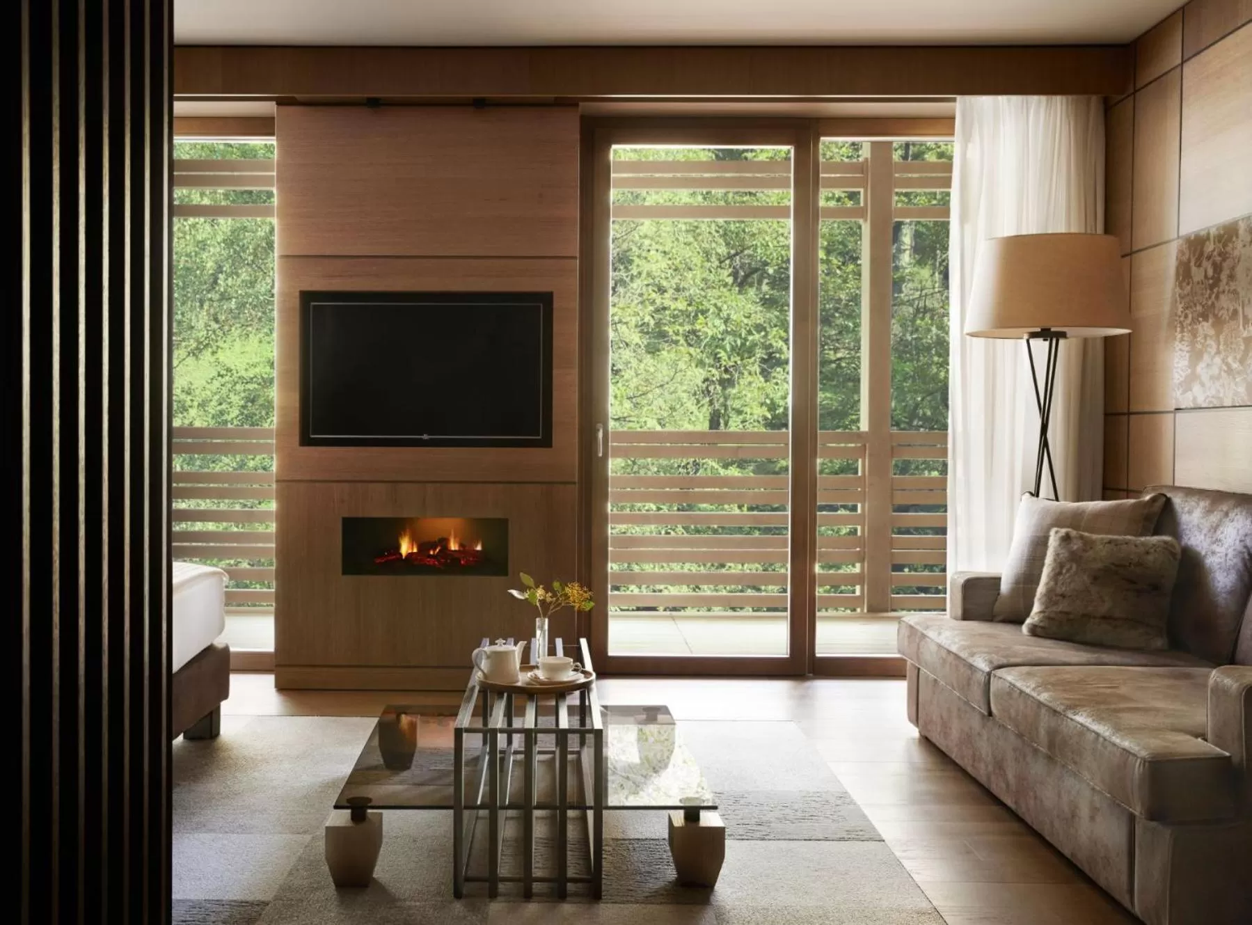 Living room in Lefay Resort & SPA Dolomiti