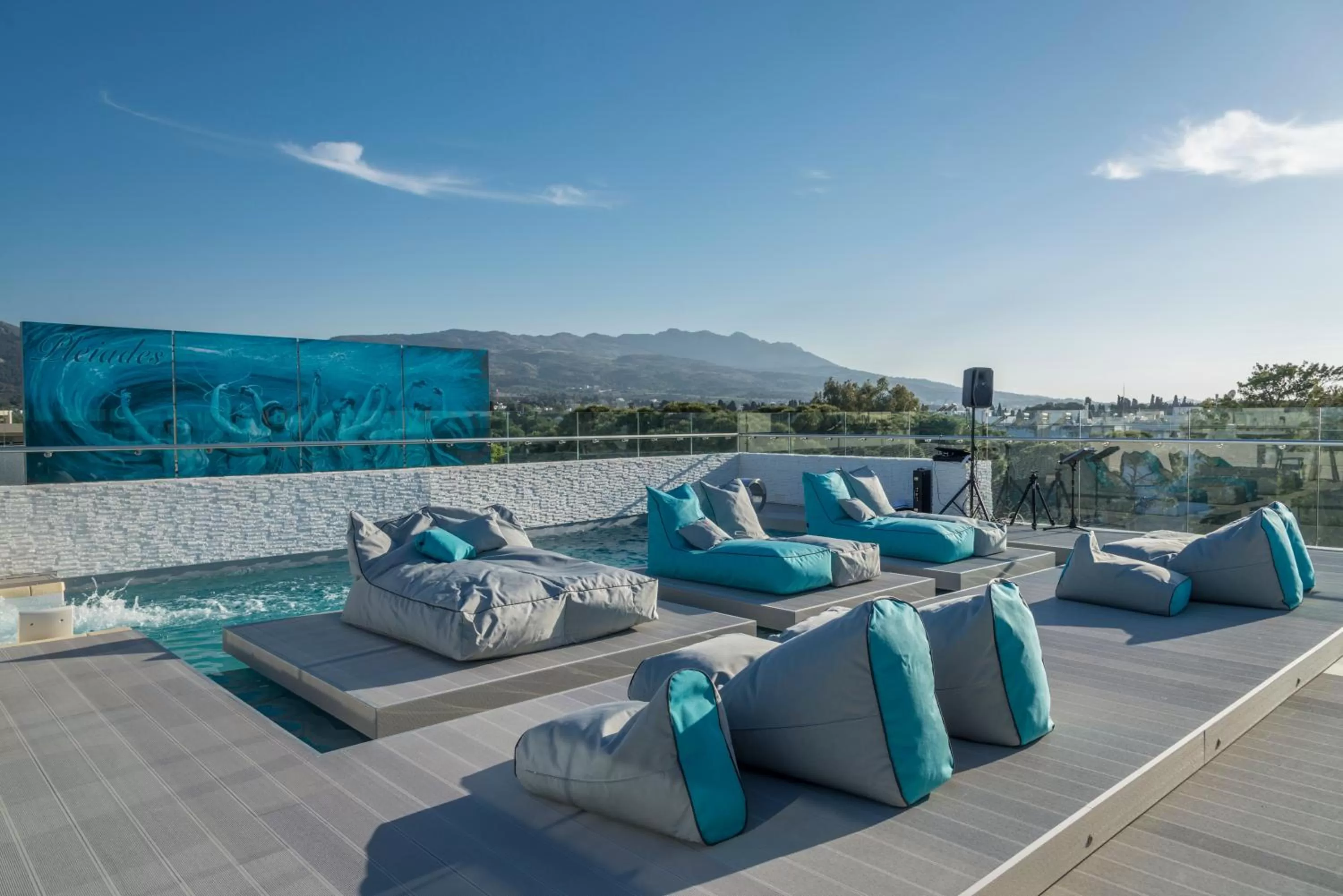 Swimming pool in Maritina Hotel