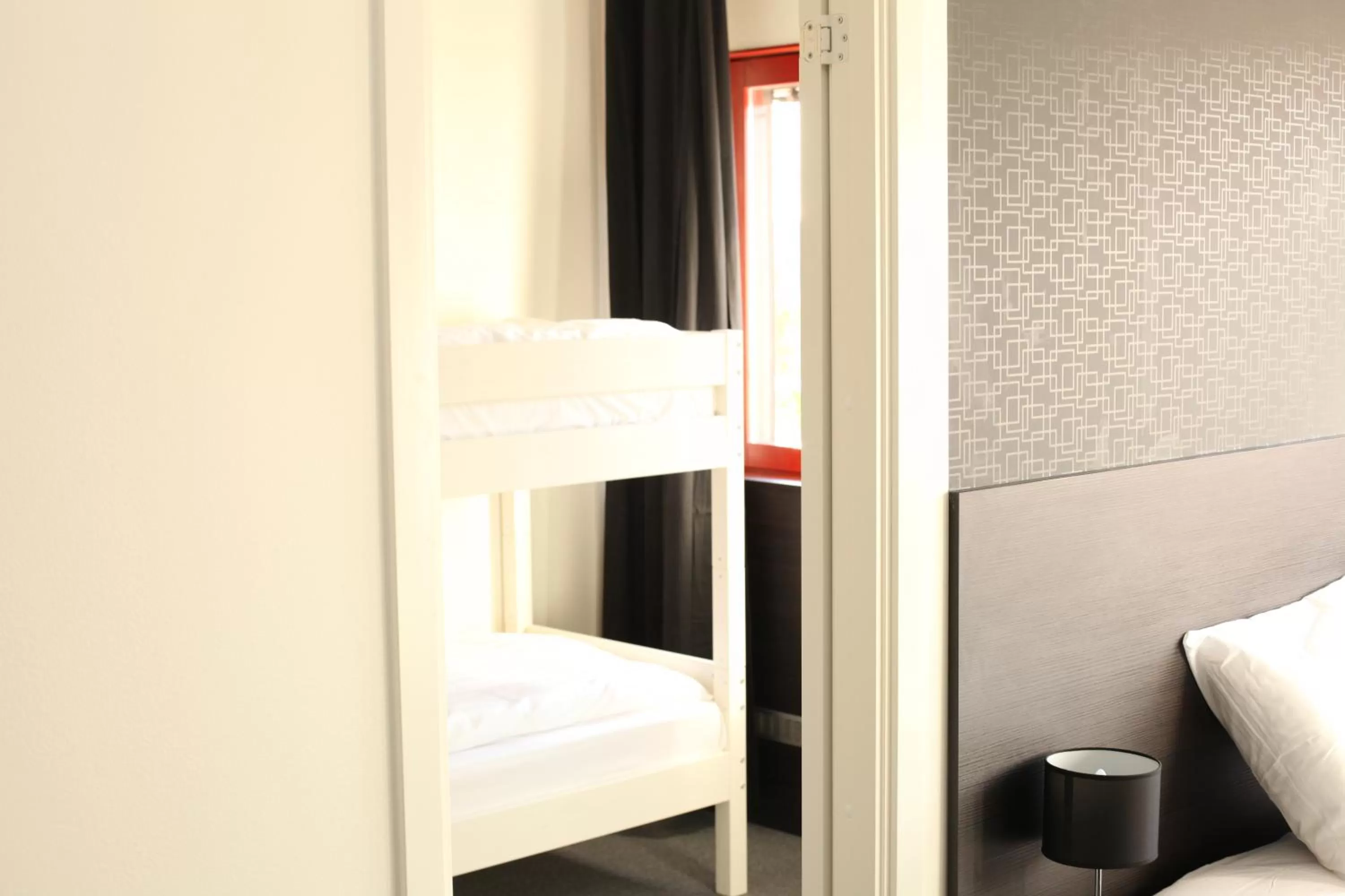 Photo of the whole room, Bed in Nacka Stadshotell