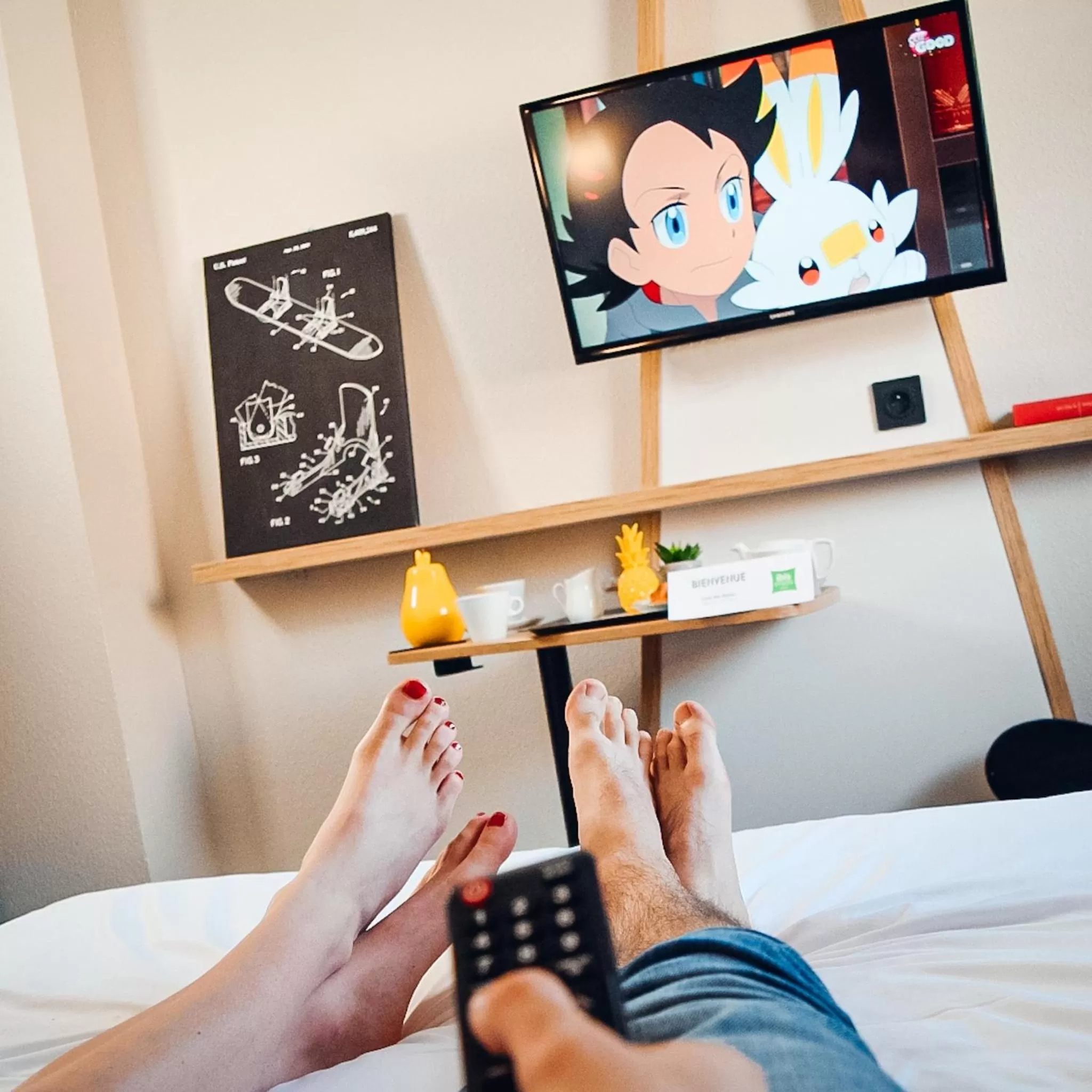 TV and multimedia in Ibis Styles Crolles Grenoble A41