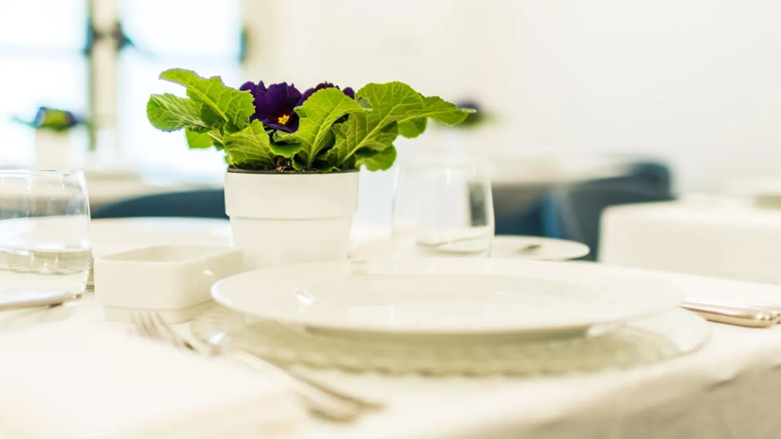 Breakfast in Cafe Bleu Relais