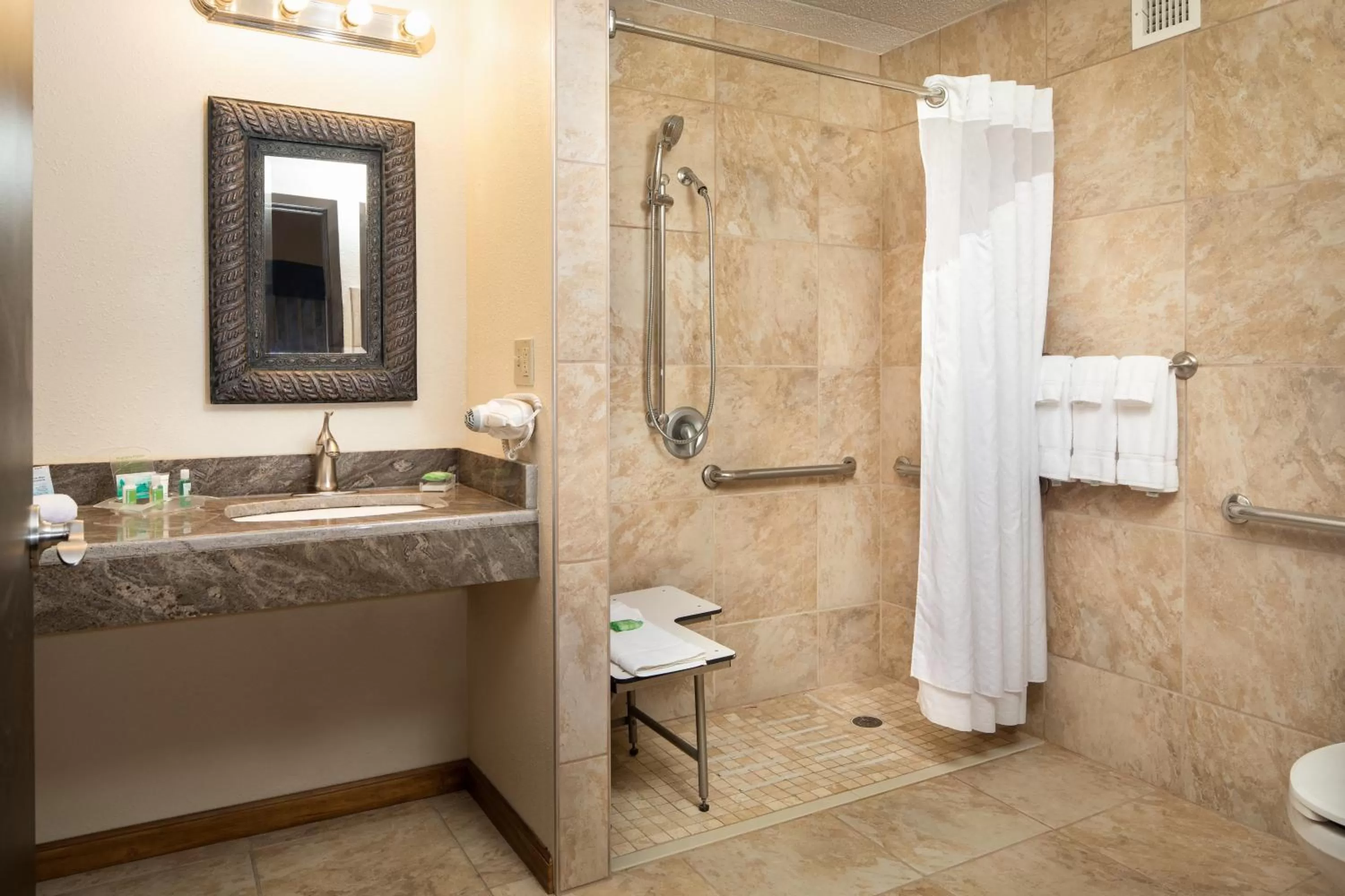 Bathroom in Holiday Inn and Suites Charleston West by IHG