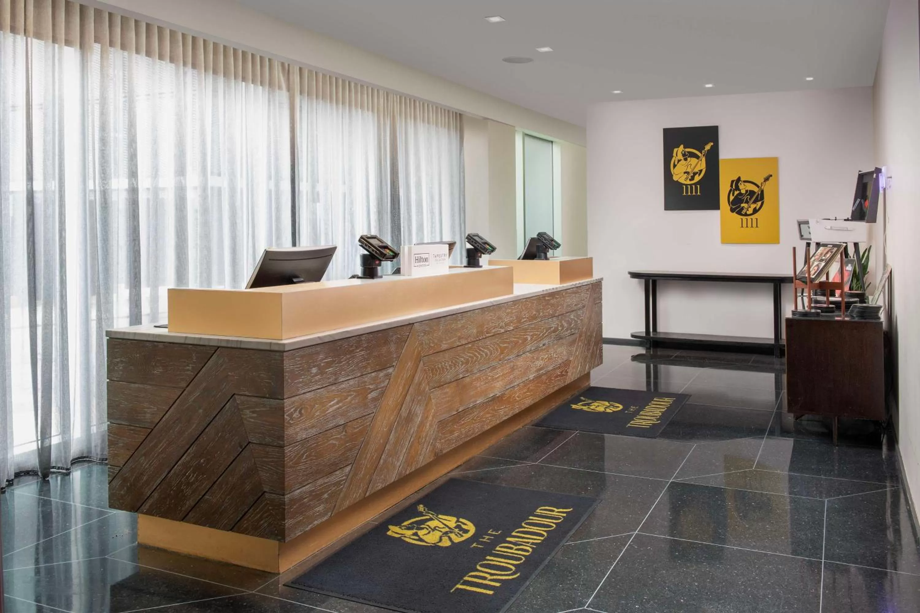 Lobby or reception in The Troubadour Hotel New Orleans