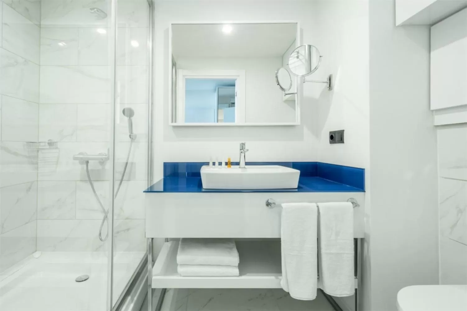 Shower, Bathroom in Batumi Orbi City Wonderful Sea View