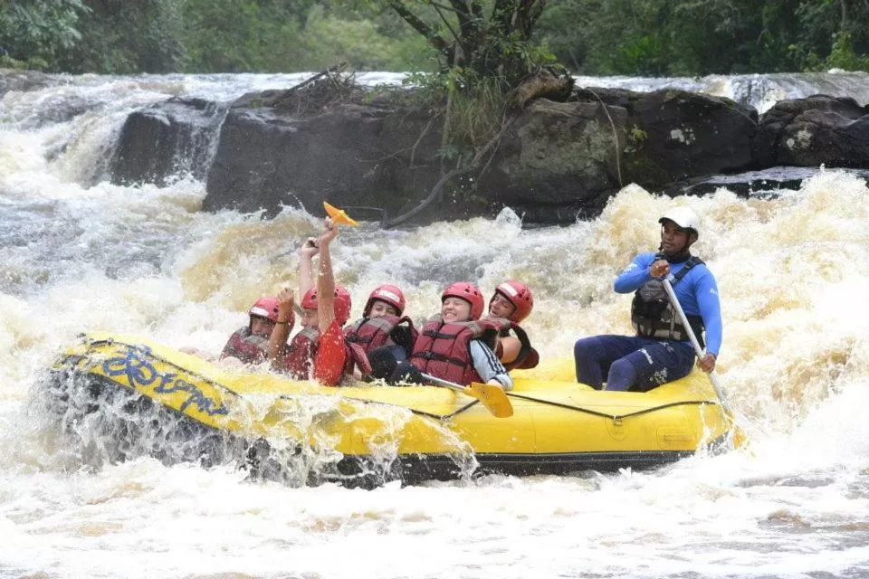 Canoeing in Pousada Alvorada Brotas - e agendamento das atividades turísticas