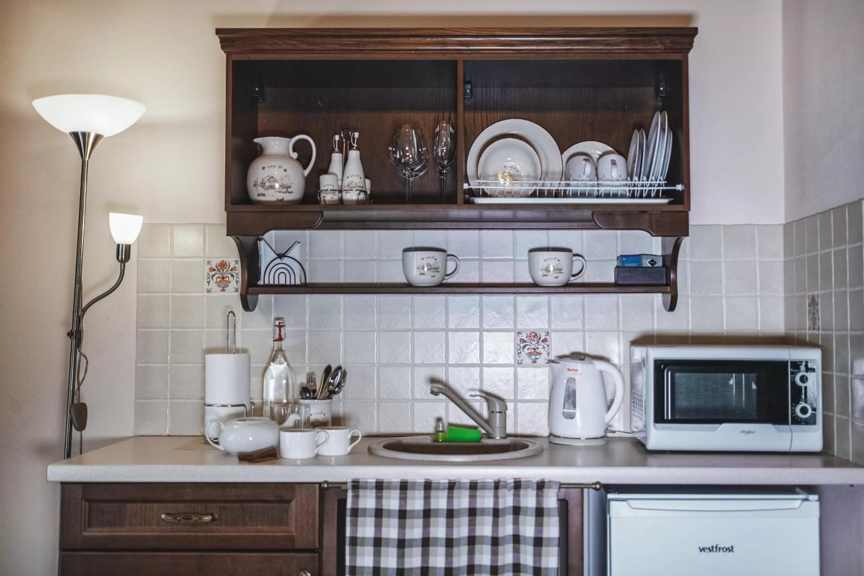 Coffee/tea facilities, Kitchen/Kitchenette in Ekaterinoslav