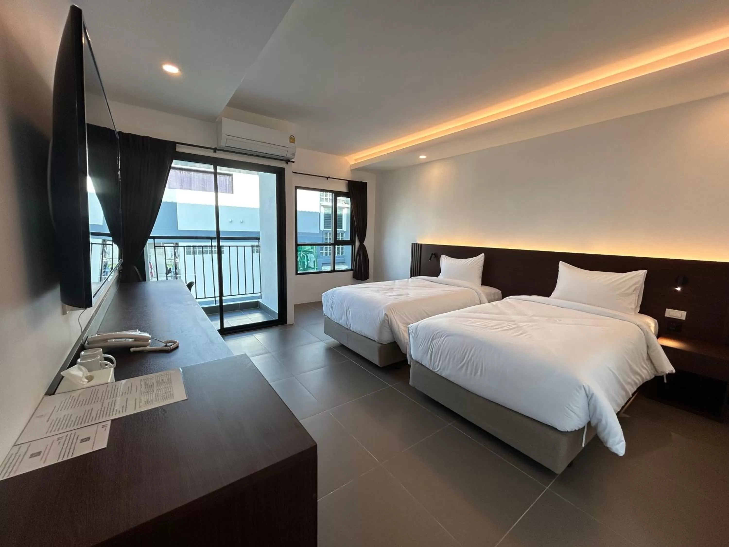 Bedroom, Bed in GEEN Hotel Chonburi