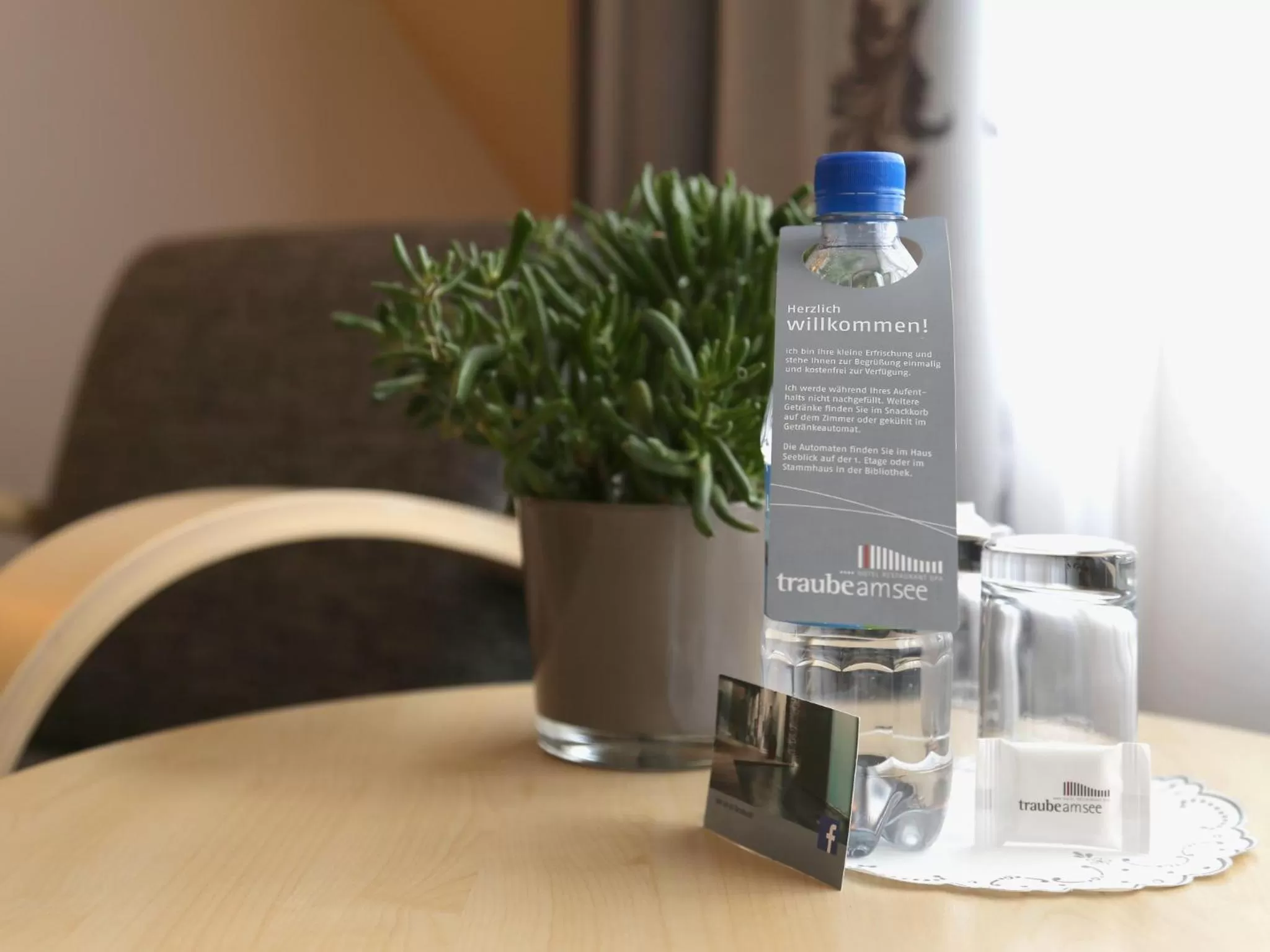 Decorative detail in Hotel Traube am See