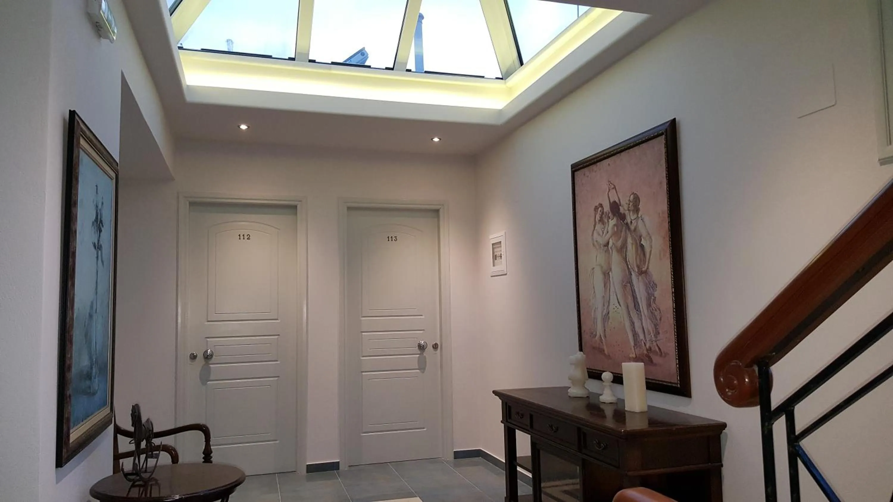 Decorative detail in Hotel Palatia