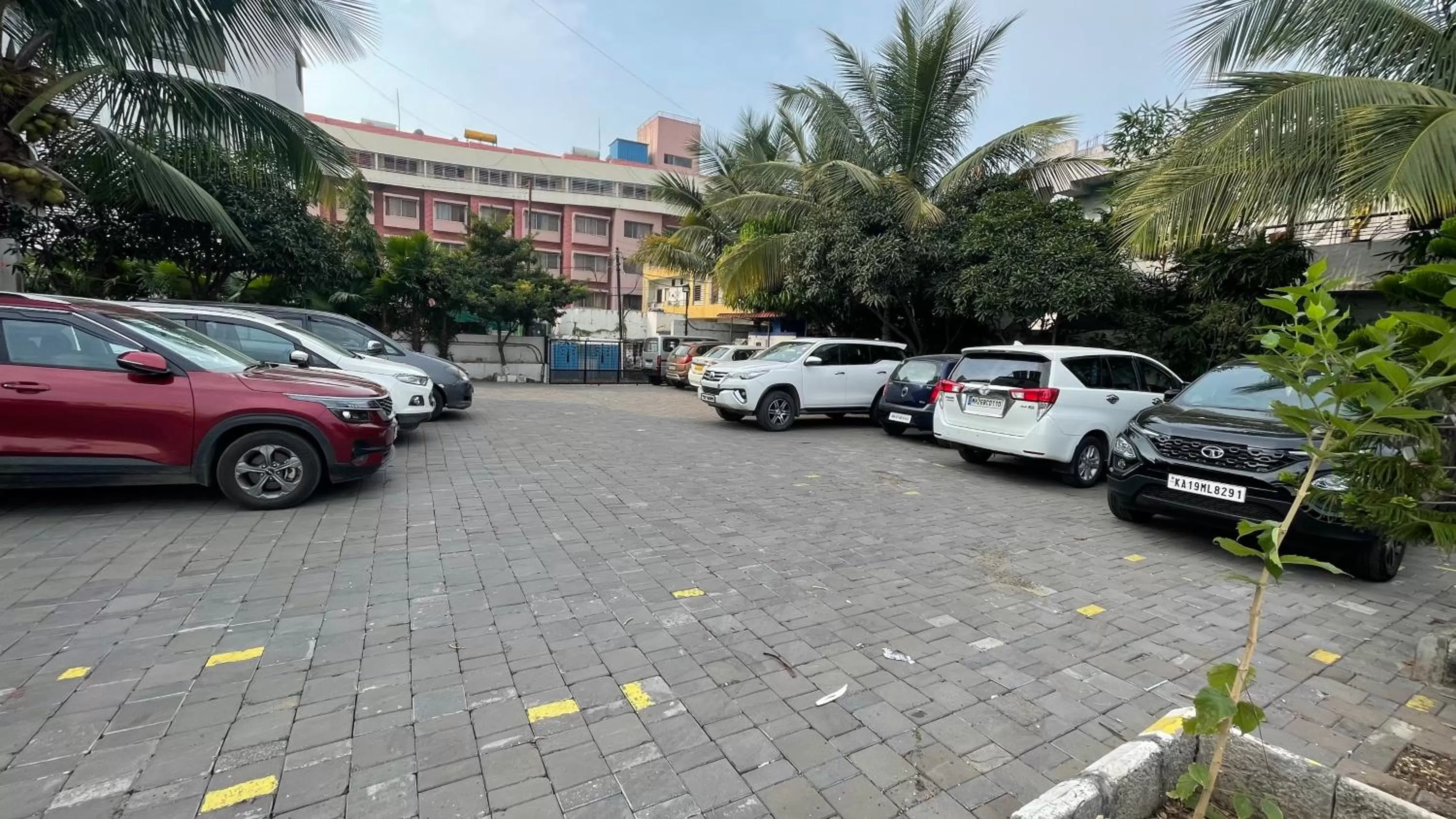 Parking in Hotel Sai Bansi