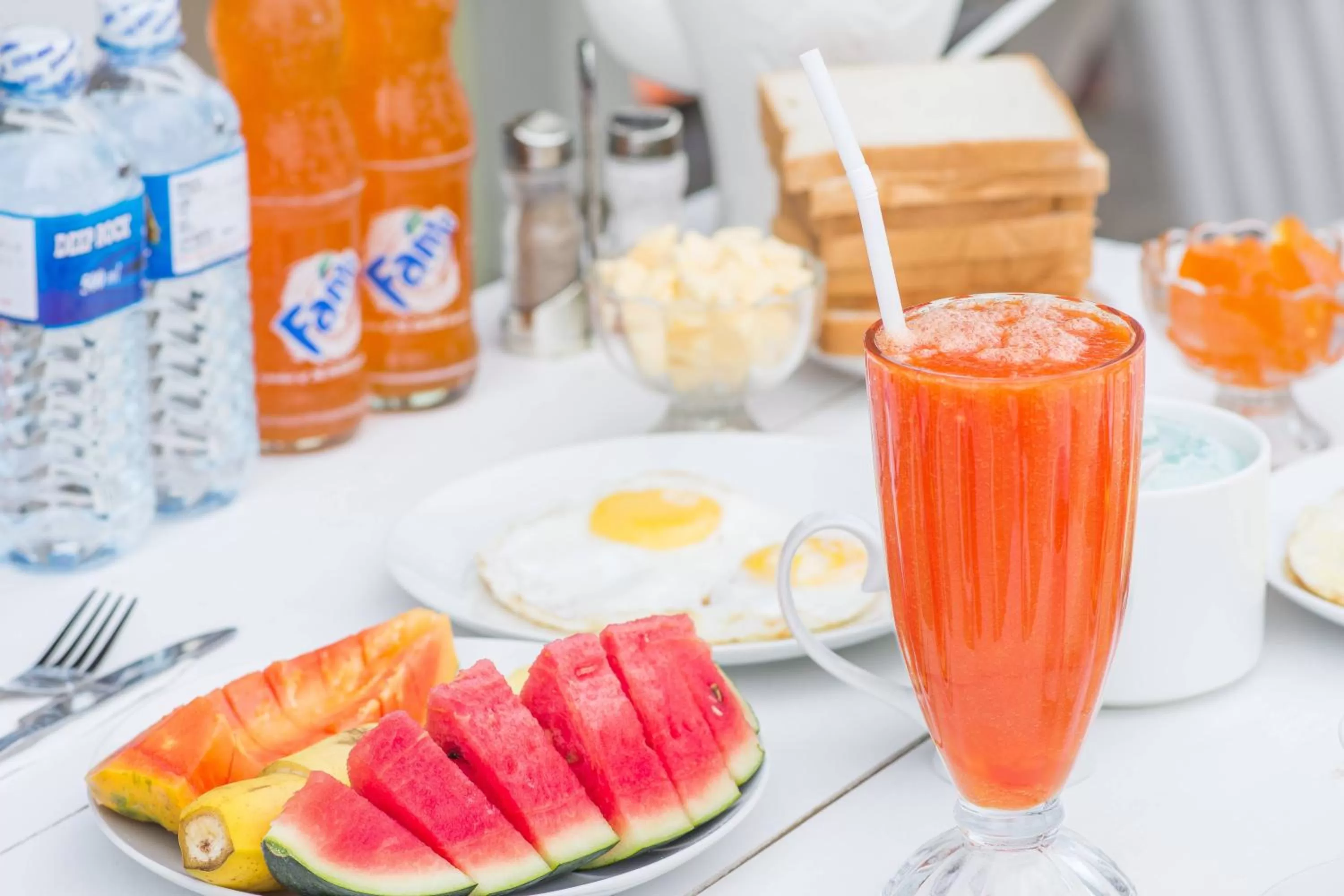 Food and drinks, Breakfast in Ashiyana Hotel