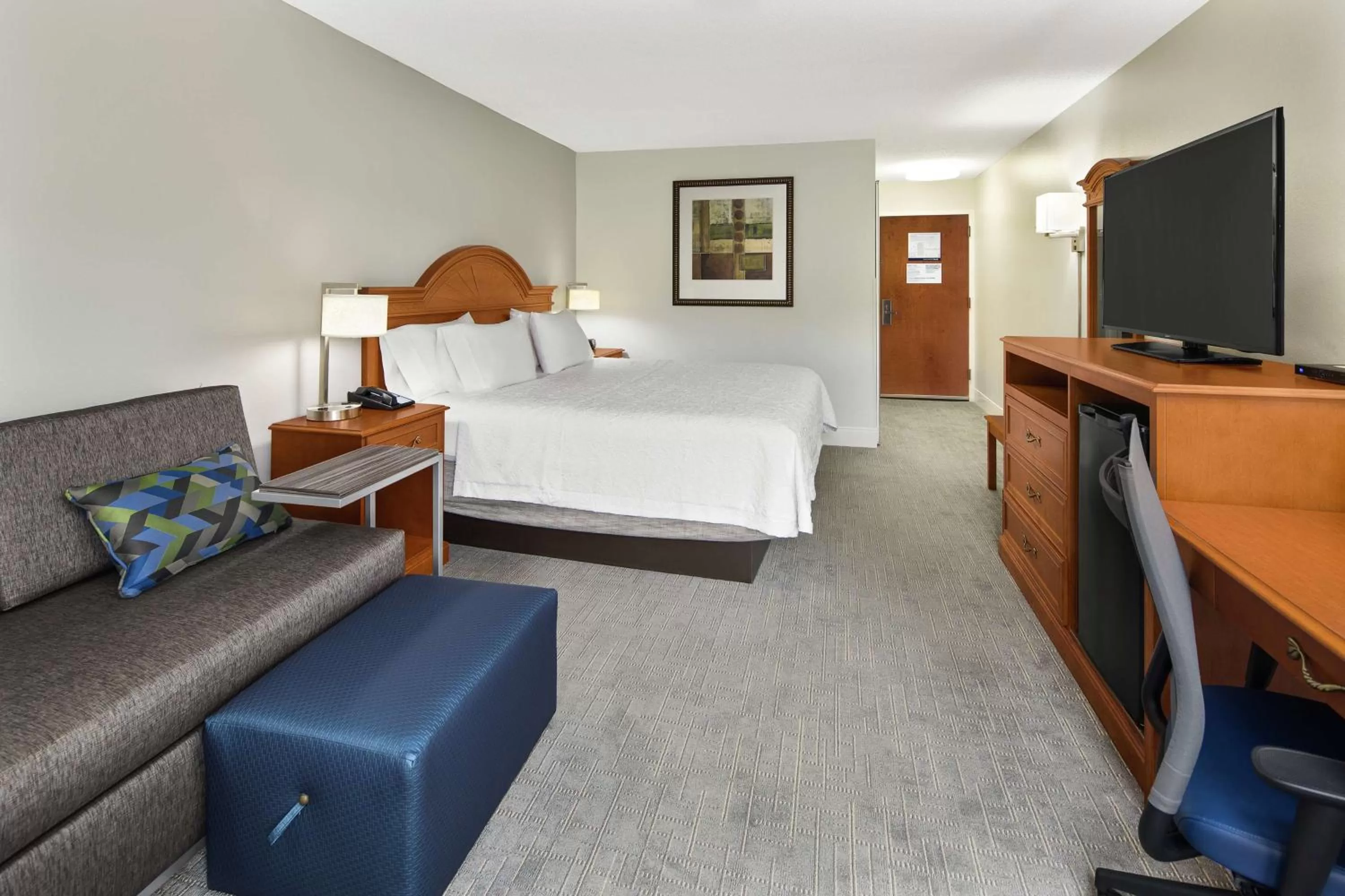 Bed in Hampton Inn Atlanta-Newnan