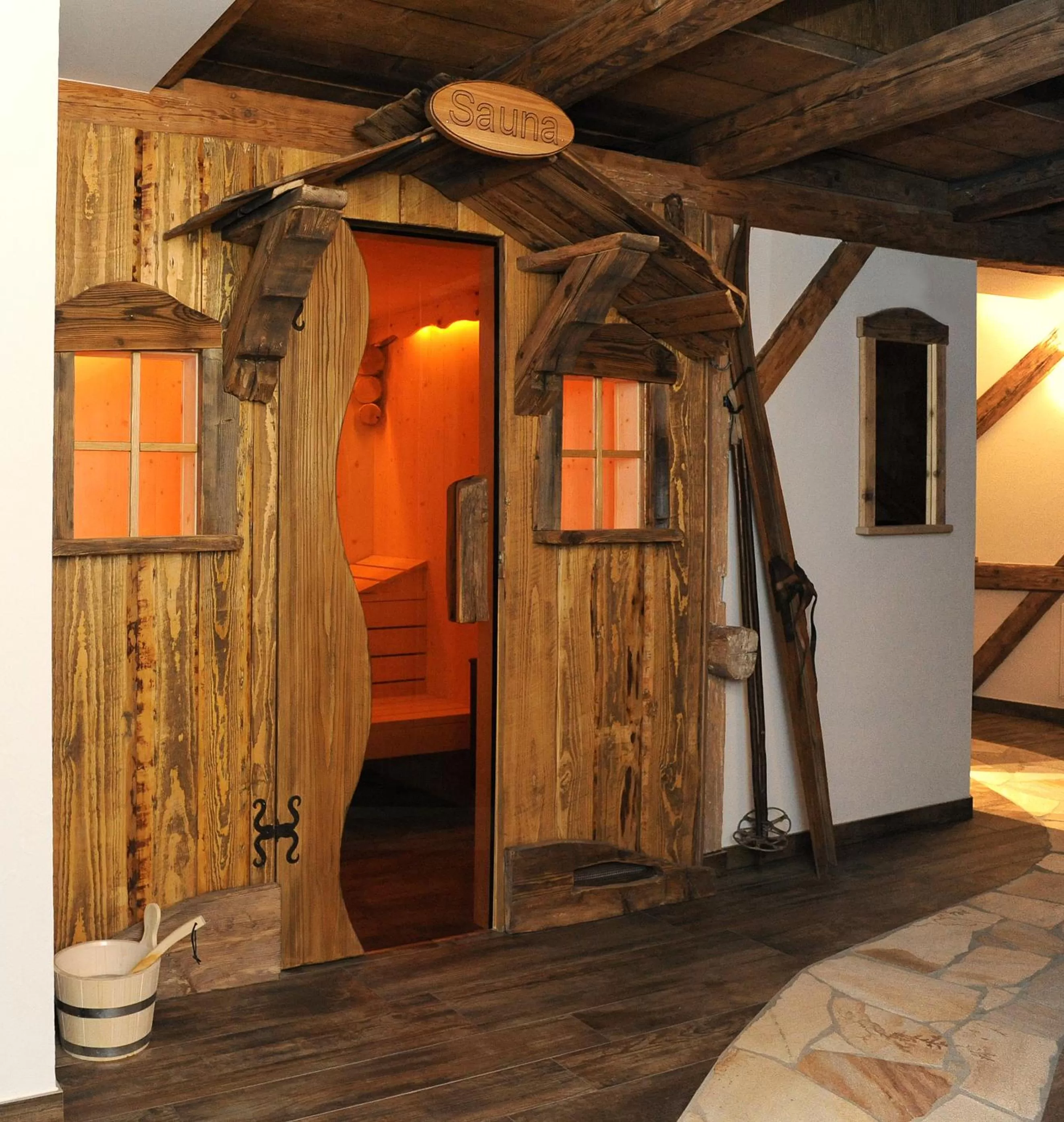 Spa and wellness centre/facilities, Bed in Hotel Goldener Stern