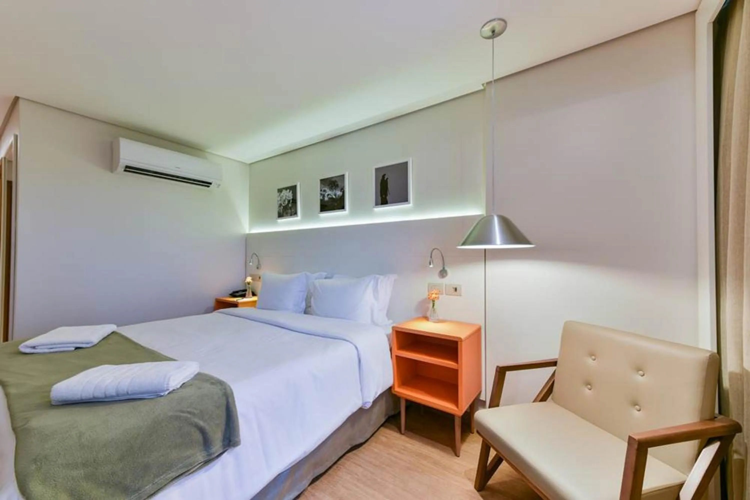 Bedroom, Bed in Intercity Anápolis