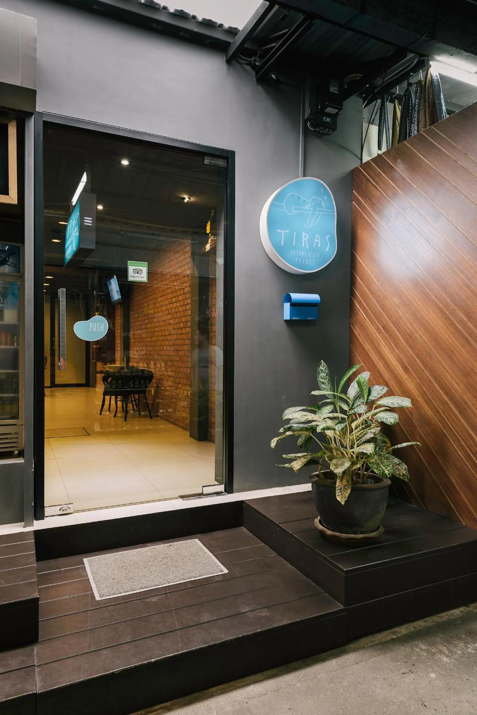 Facade/entrance in TIRAS Patong Beach Hotel