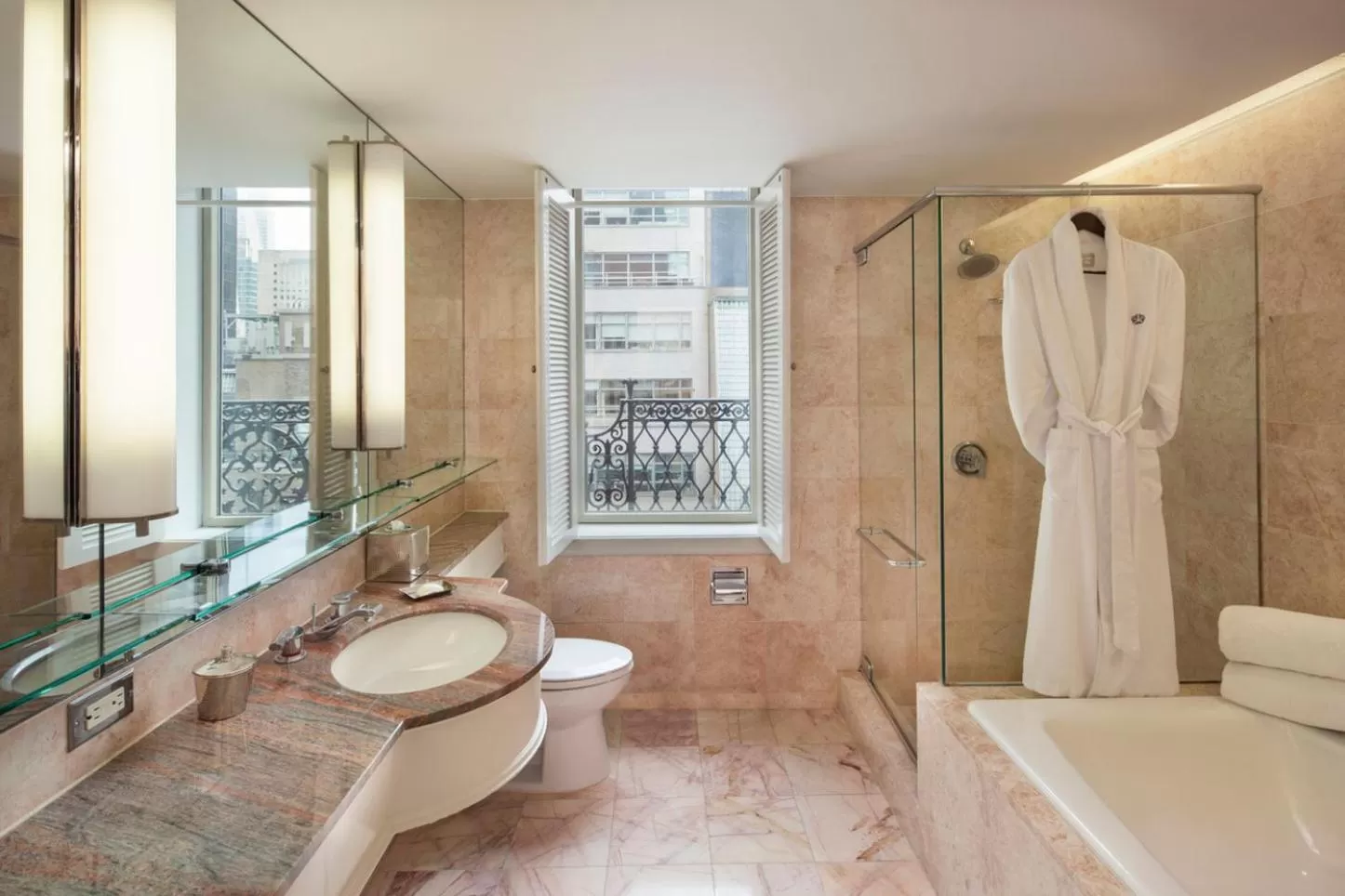 Bathroom in Omni Berkshire Place