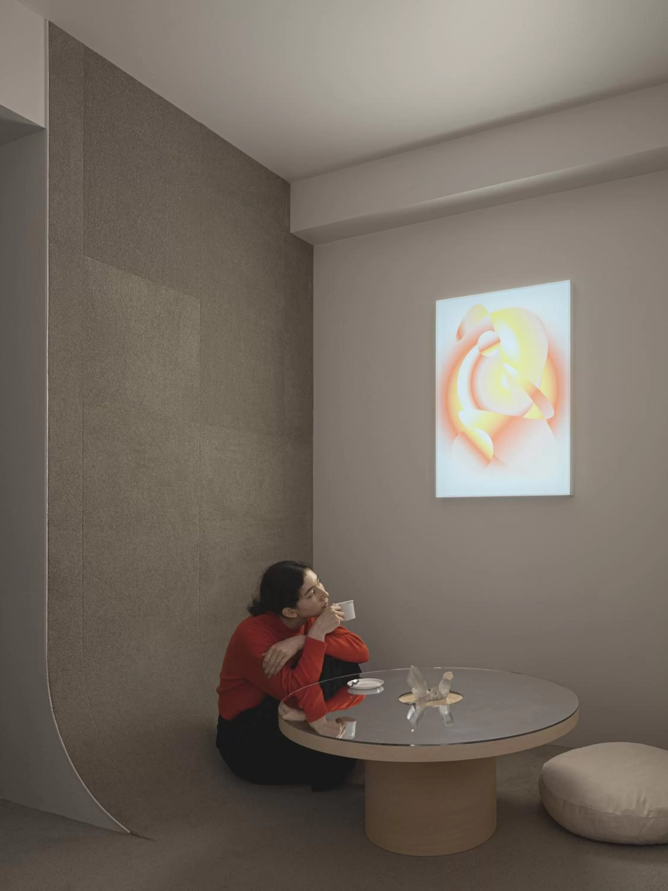 Seating area in BnA WALL