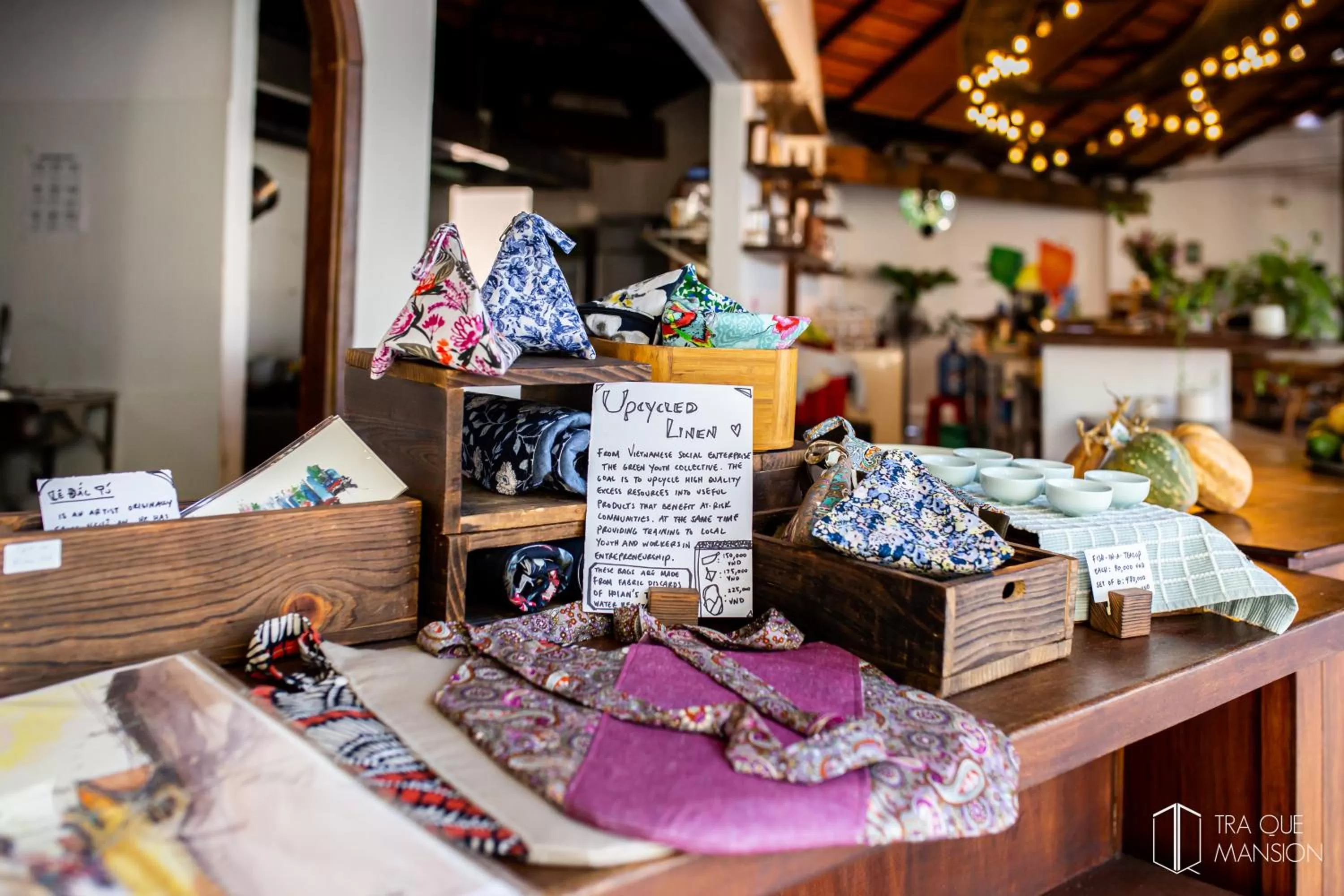 Breakfast in Tra Que Mansion