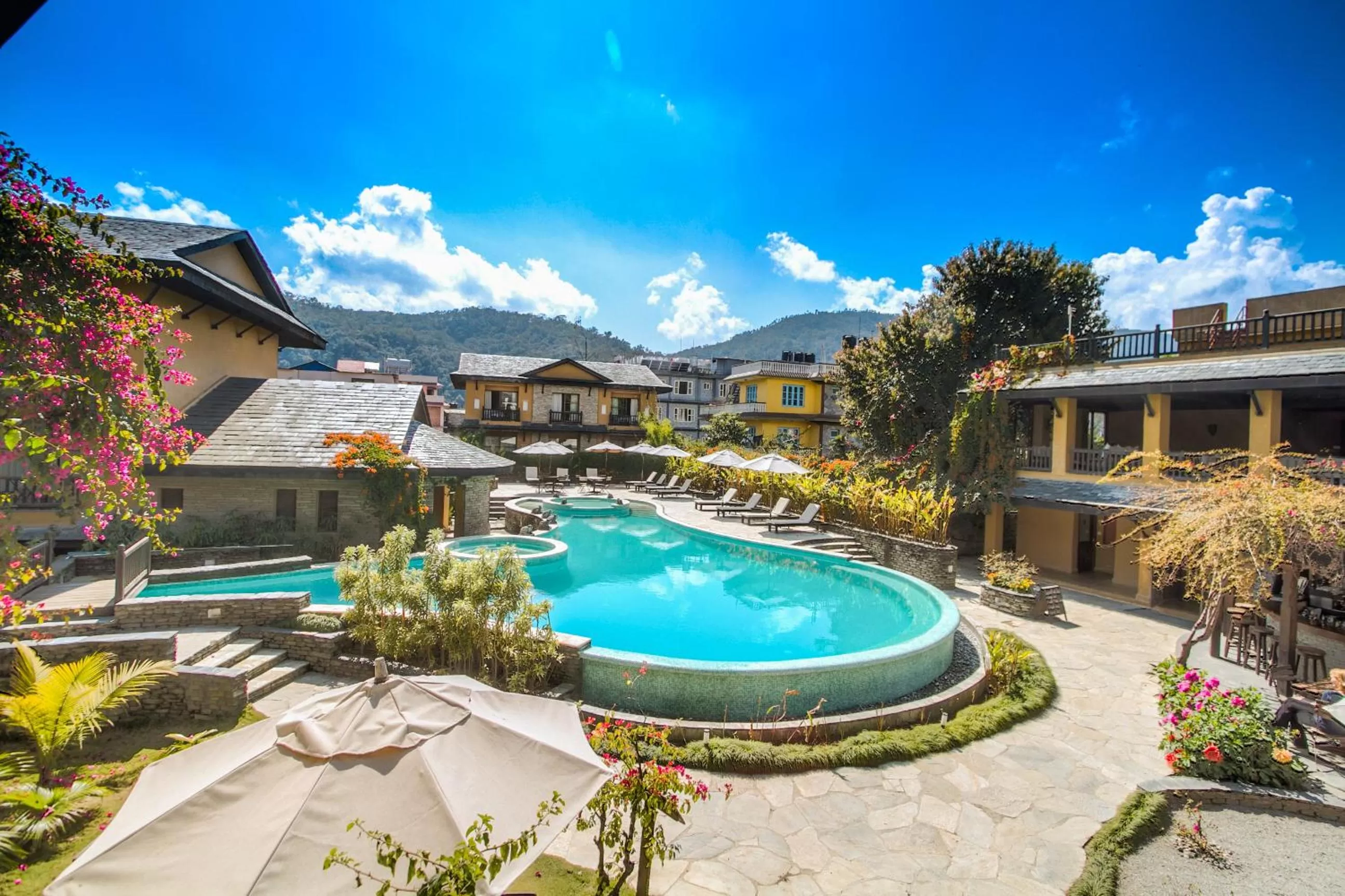 Property building in Temple Tree Resort & Spa, Pokhara