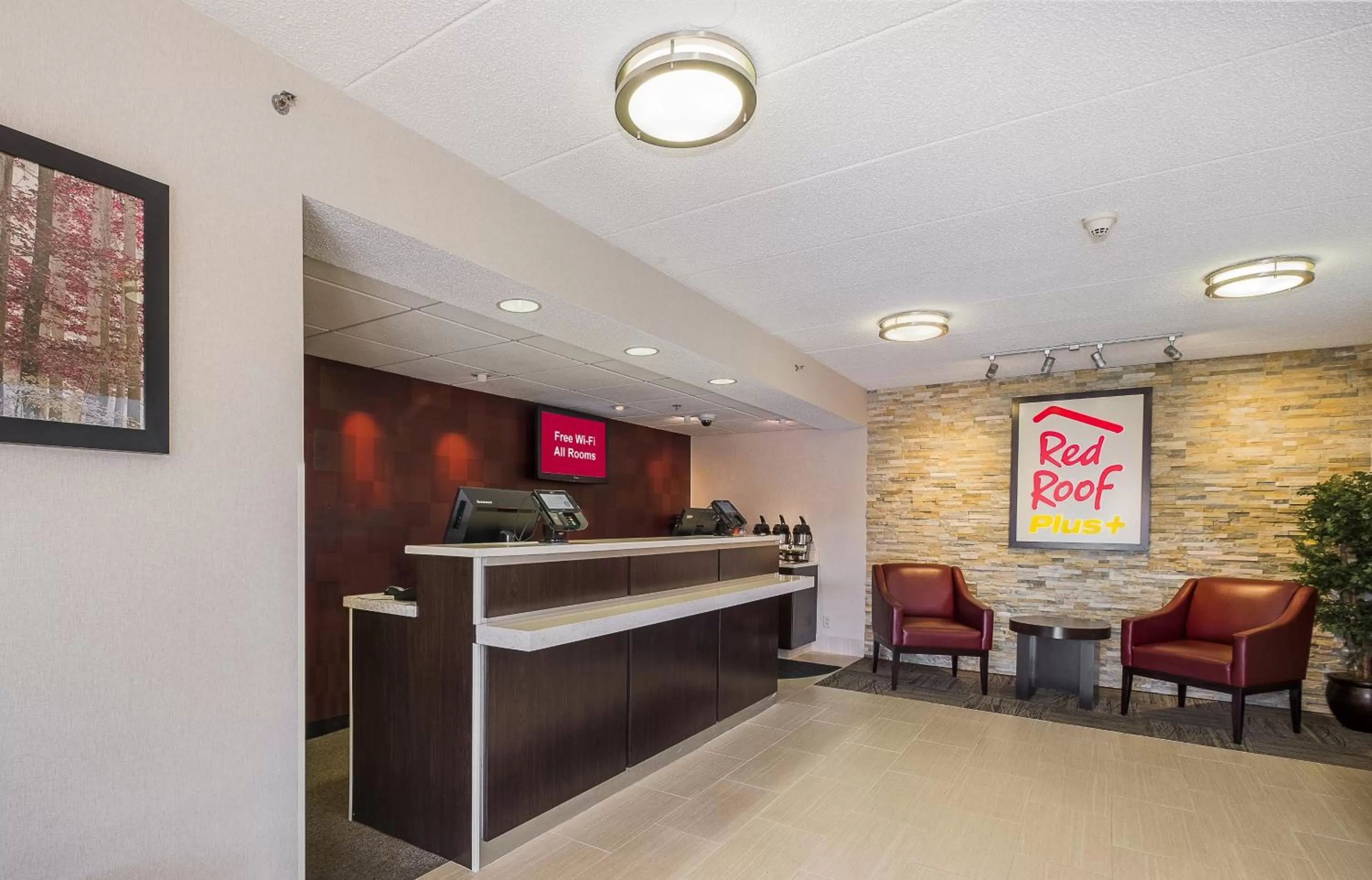 Lobby or reception in Red Roof Inn PLUS + Boston - Framingham