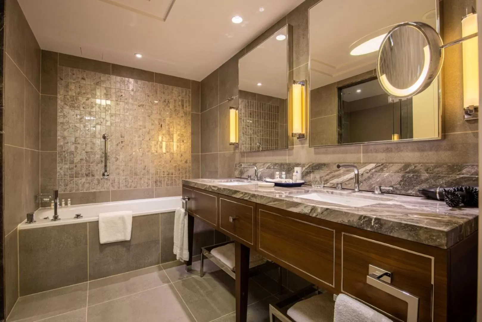 Bathroom in AZIMUT Grand Hotel Tashkent