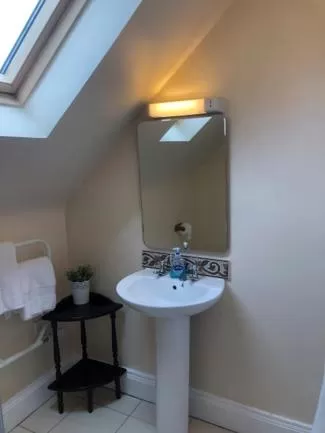 Bathroom in Jacobite Rose