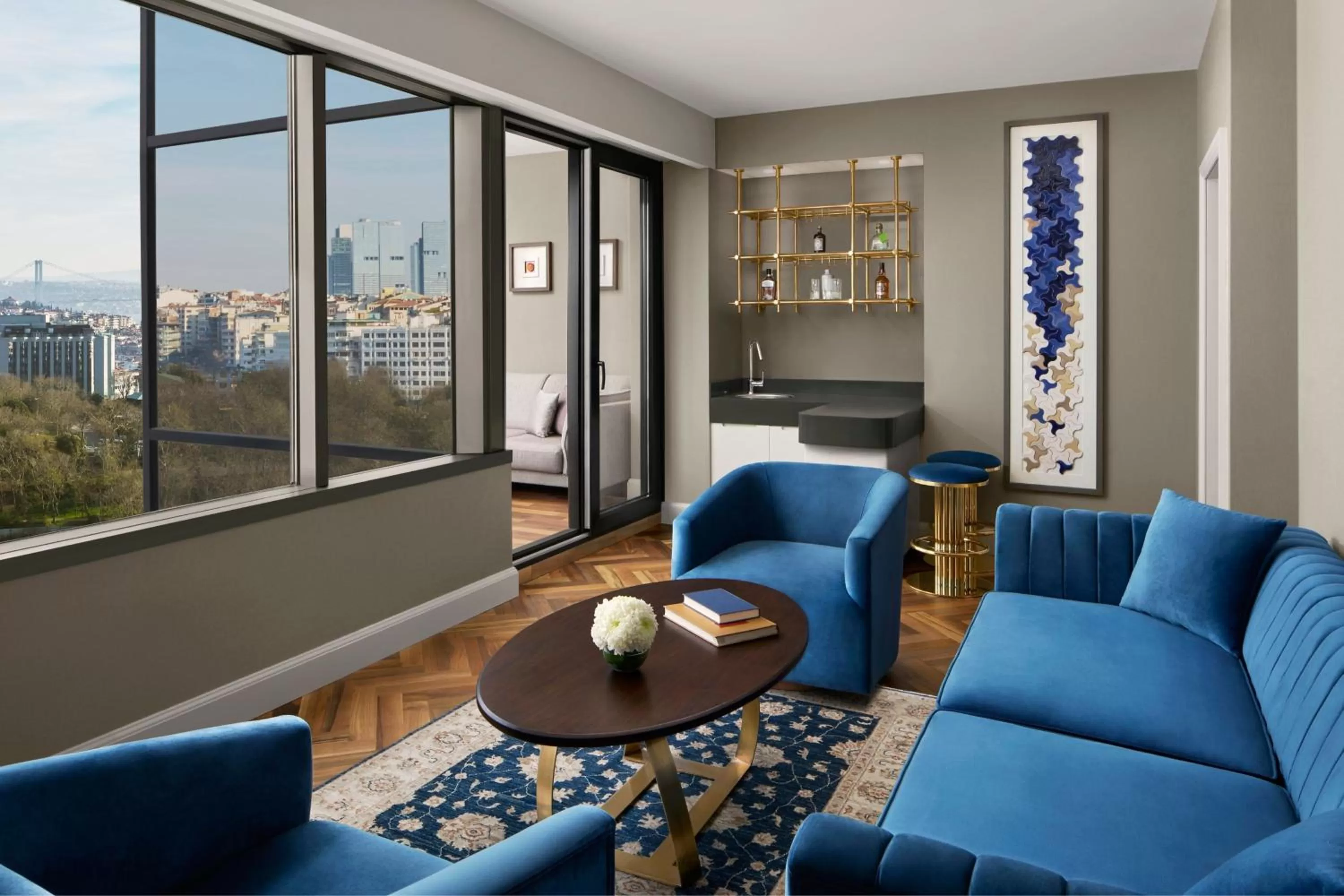 Photo of the whole room in The Ritz-Carlton, Istanbul at the Bosphorus