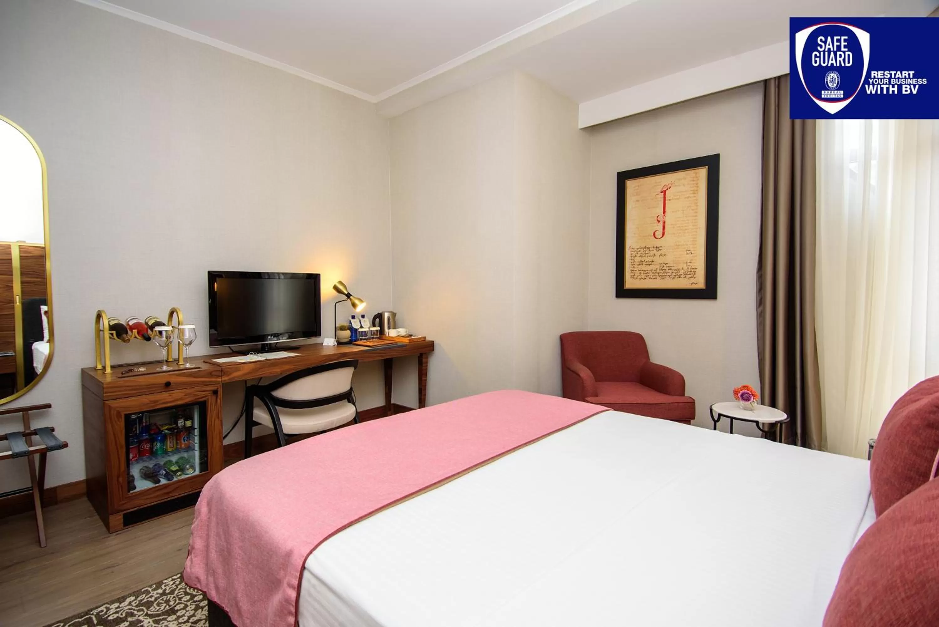 Bed in Tiflis Palace