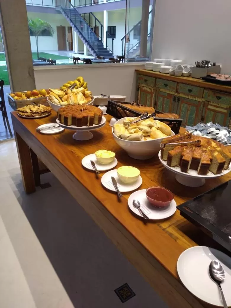 Breakfast in Pousada Ilha Vitoria