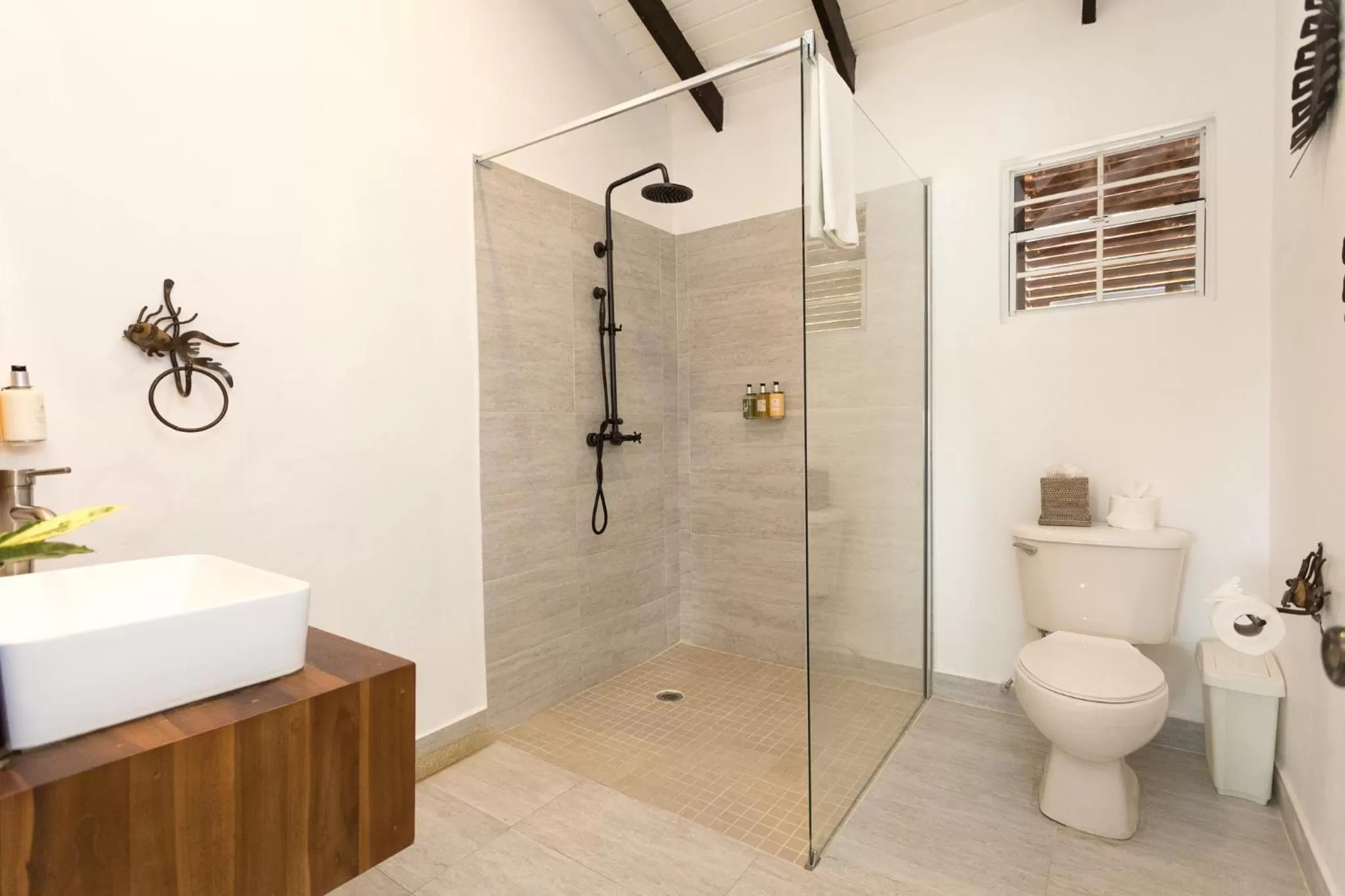 Bathroom in True Blue Bay Resort