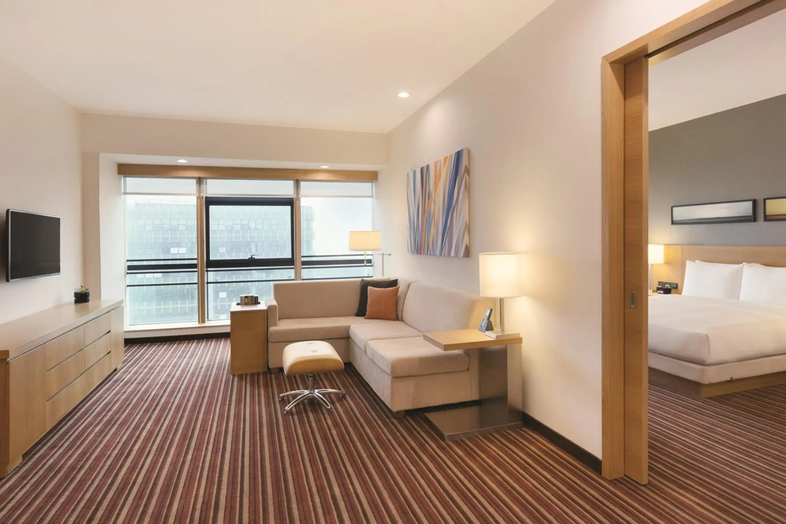 King Suite with Sofa Bed in Hyatt Place Shenzhen Airport King Suite with Sofa Bed in Hyatt Place Shenzhen Airport