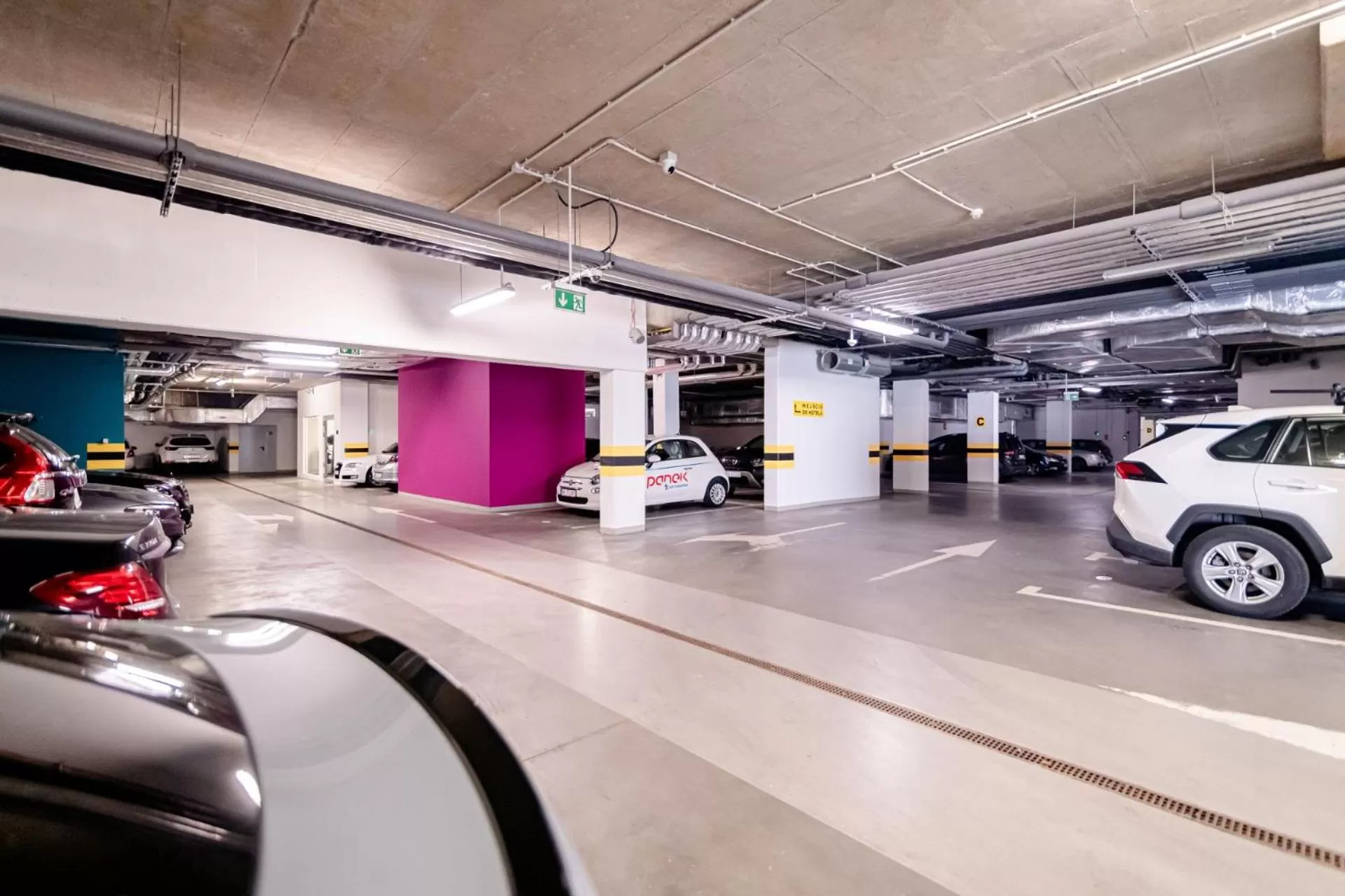 Parking in Copernicus Toruń Hotel