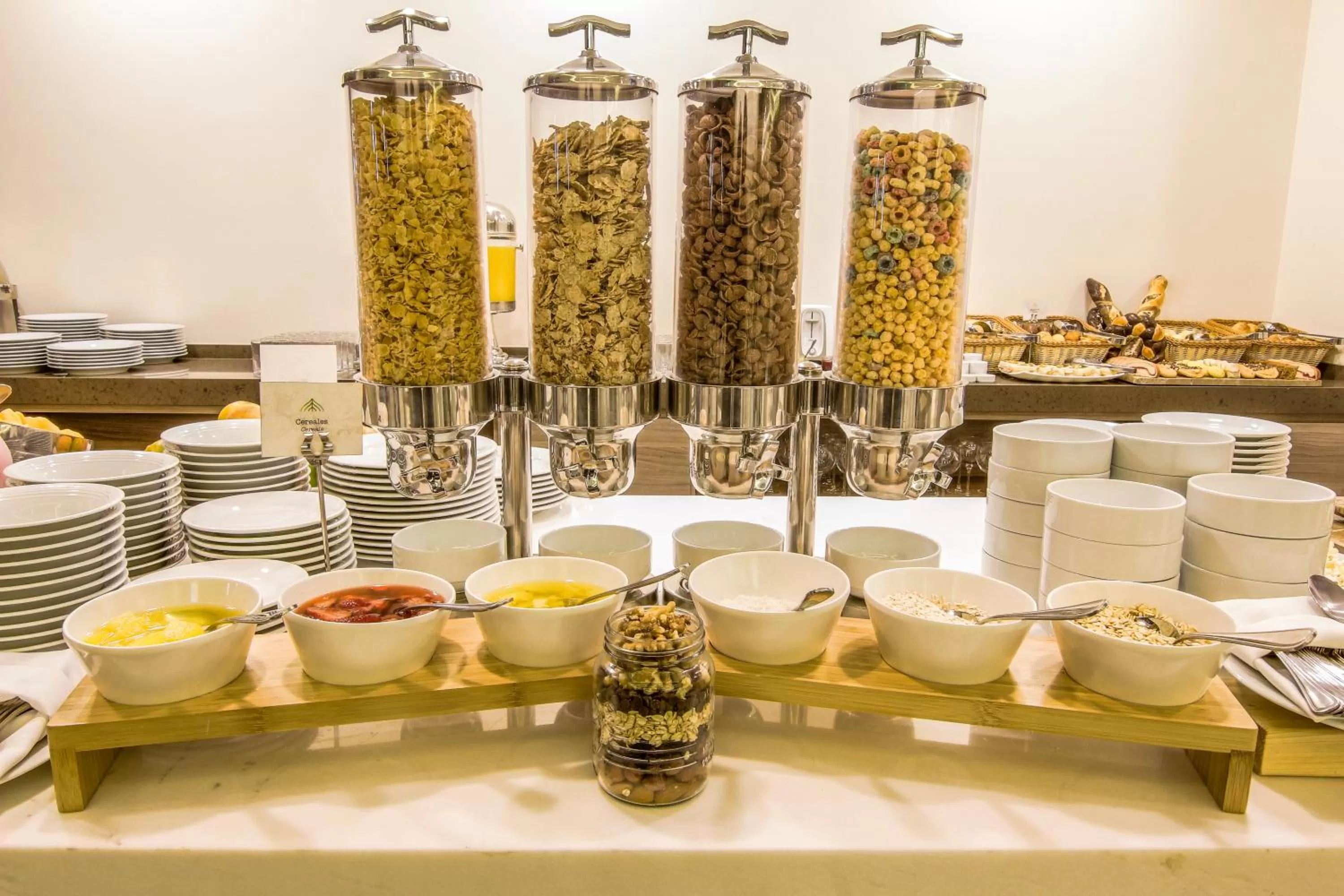 Buffet breakfast in Radisson Hotel Guayaquil