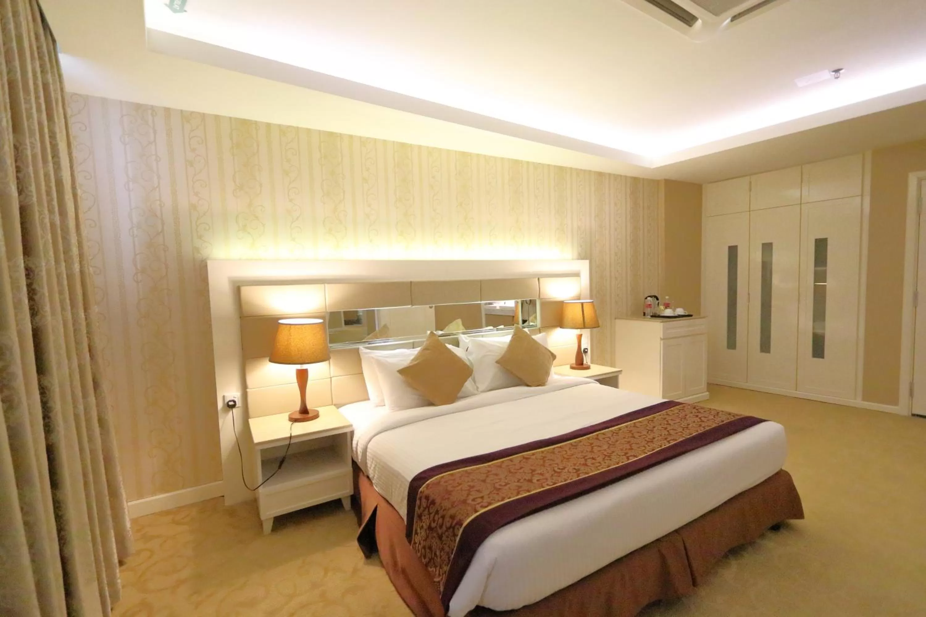 Bed in The Guest Hotel & Spa