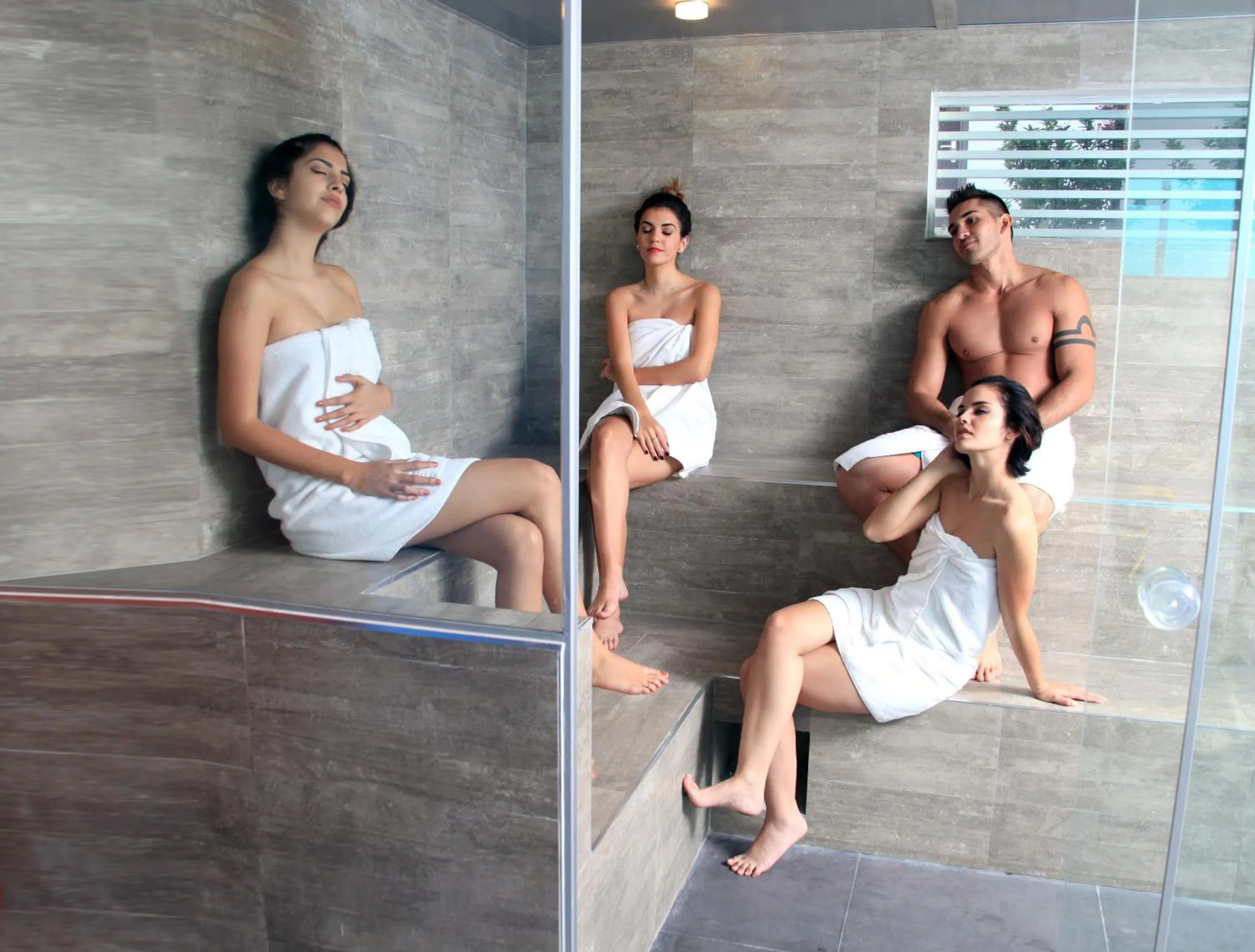 Sauna in Prince Hotel