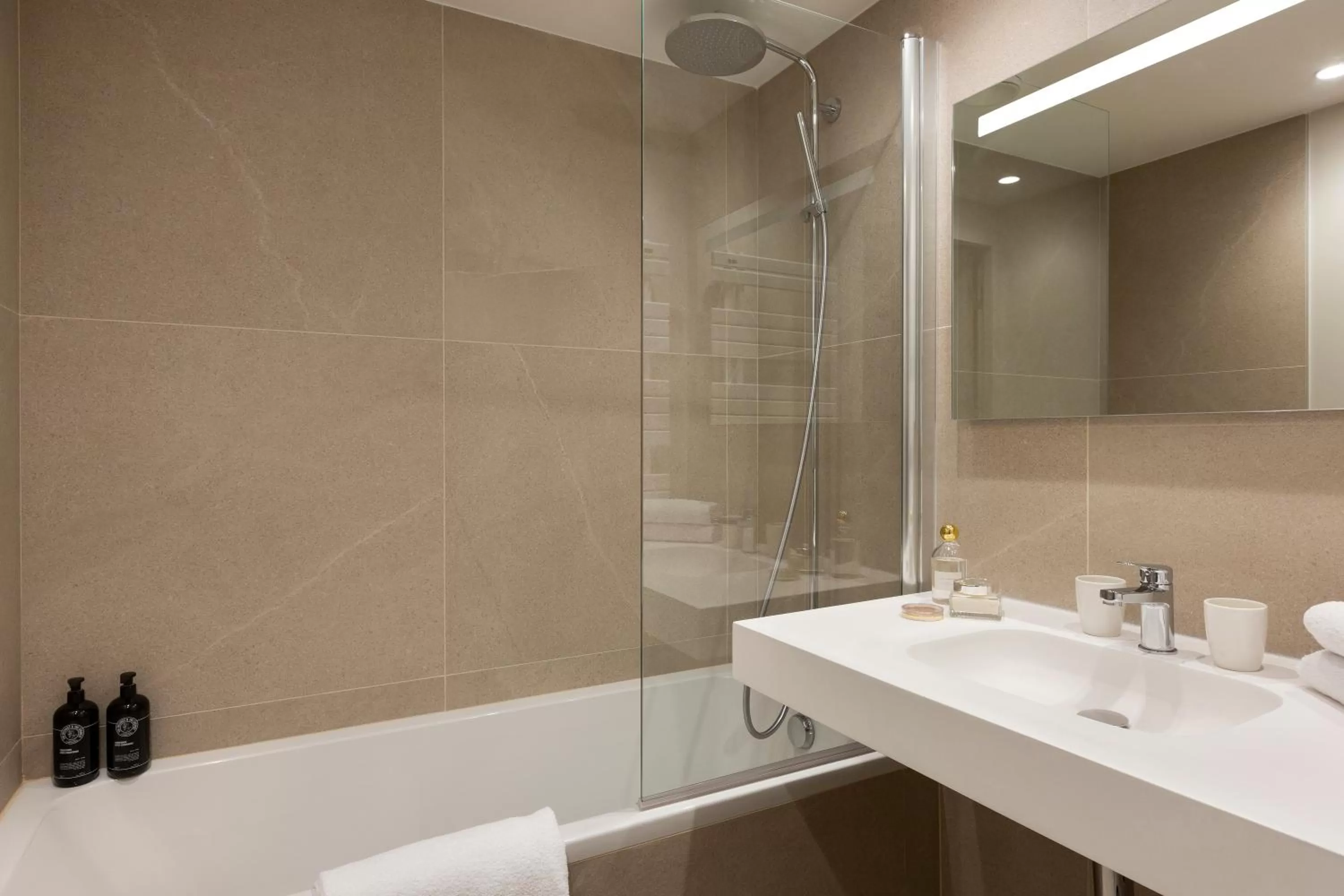 Bathroom in Le Saint Gervais Hotel & Spa Handwritten Collection