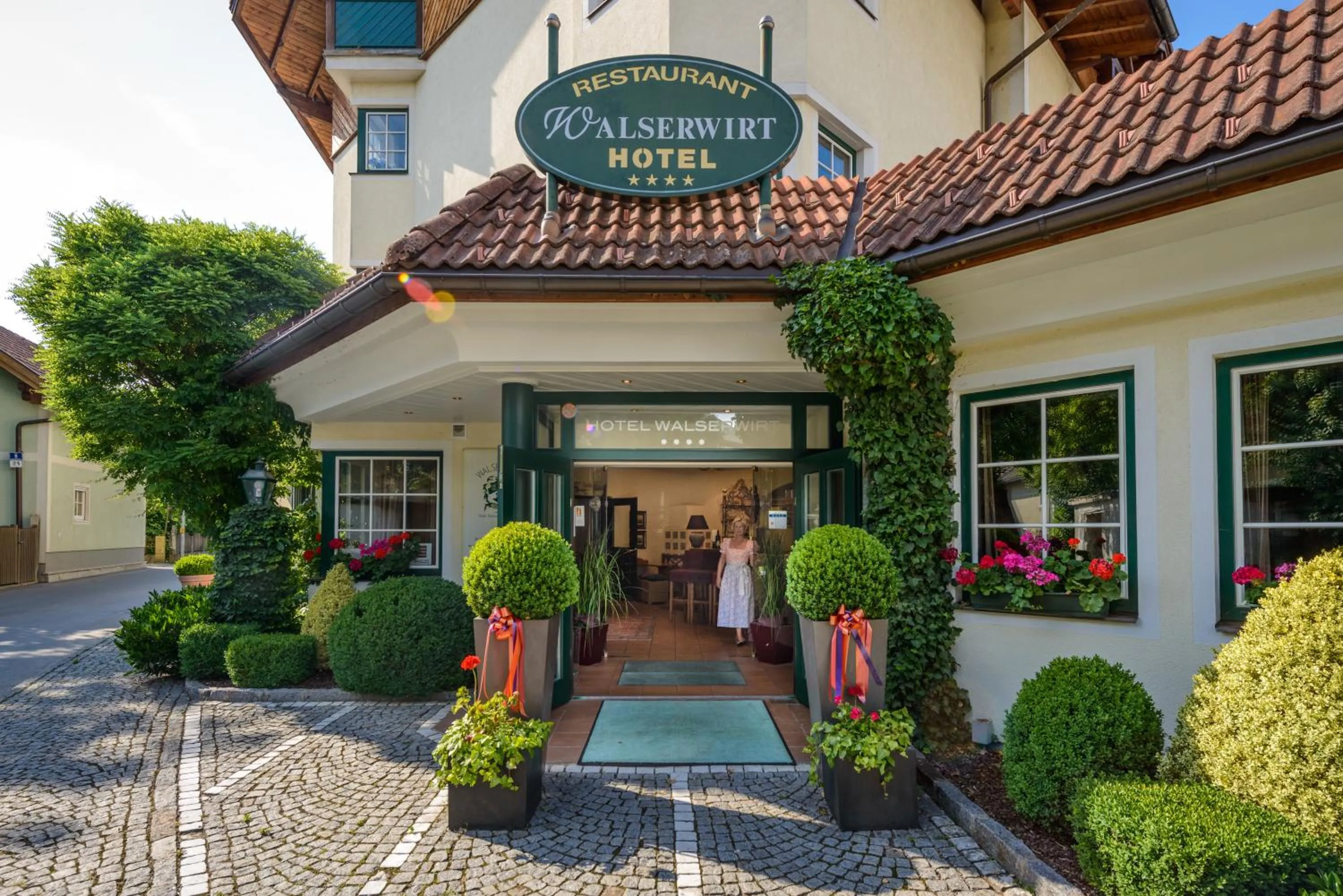Facade/entrance in Hotel Walserwirt