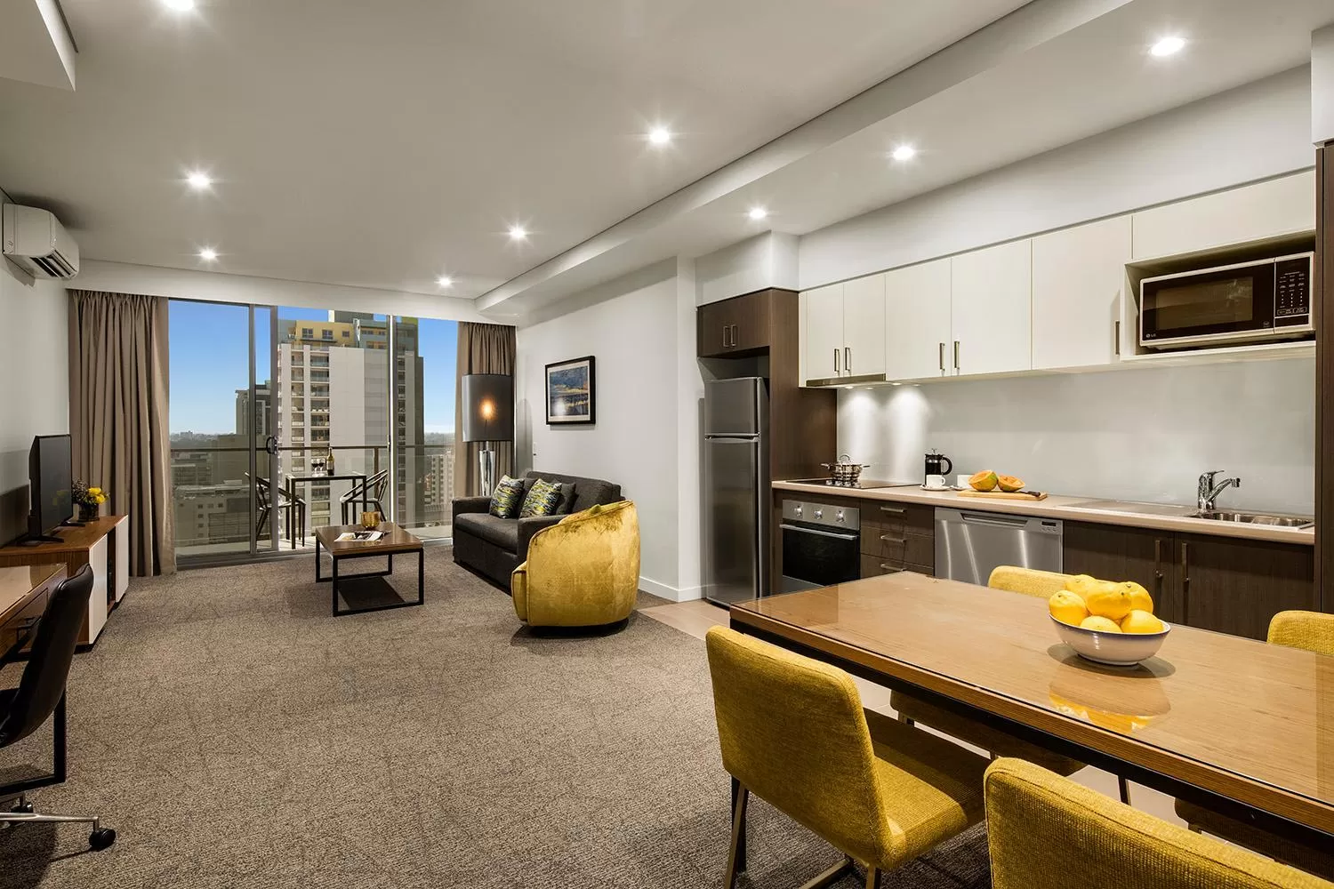 Kitchen or kitchenette in Quest East Perth