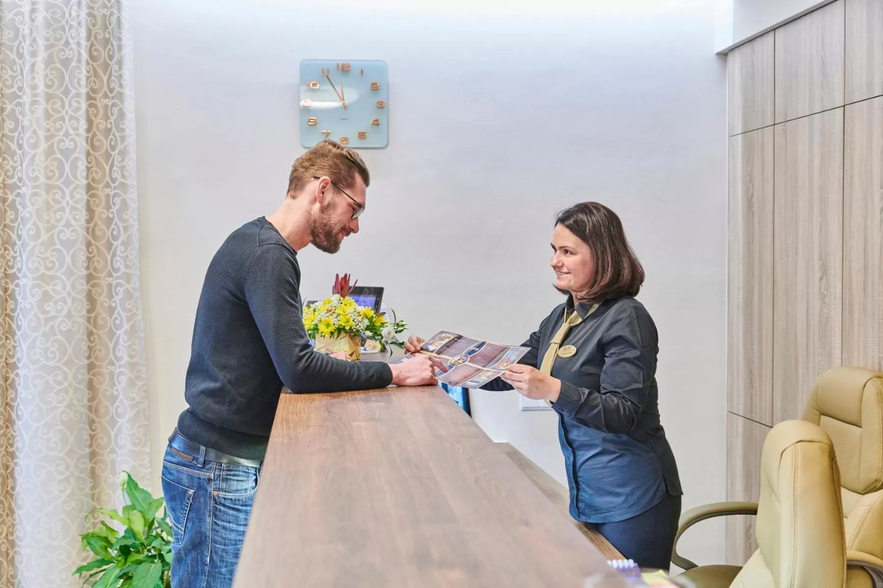Lobby or reception in Spa Hotel Centrum