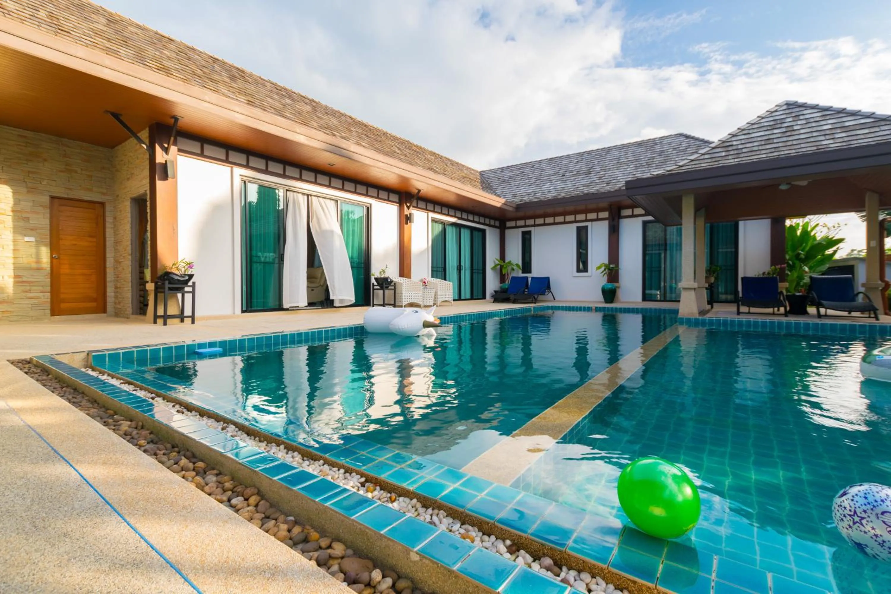 Pool view in Rawayana West Villas & Kids Park