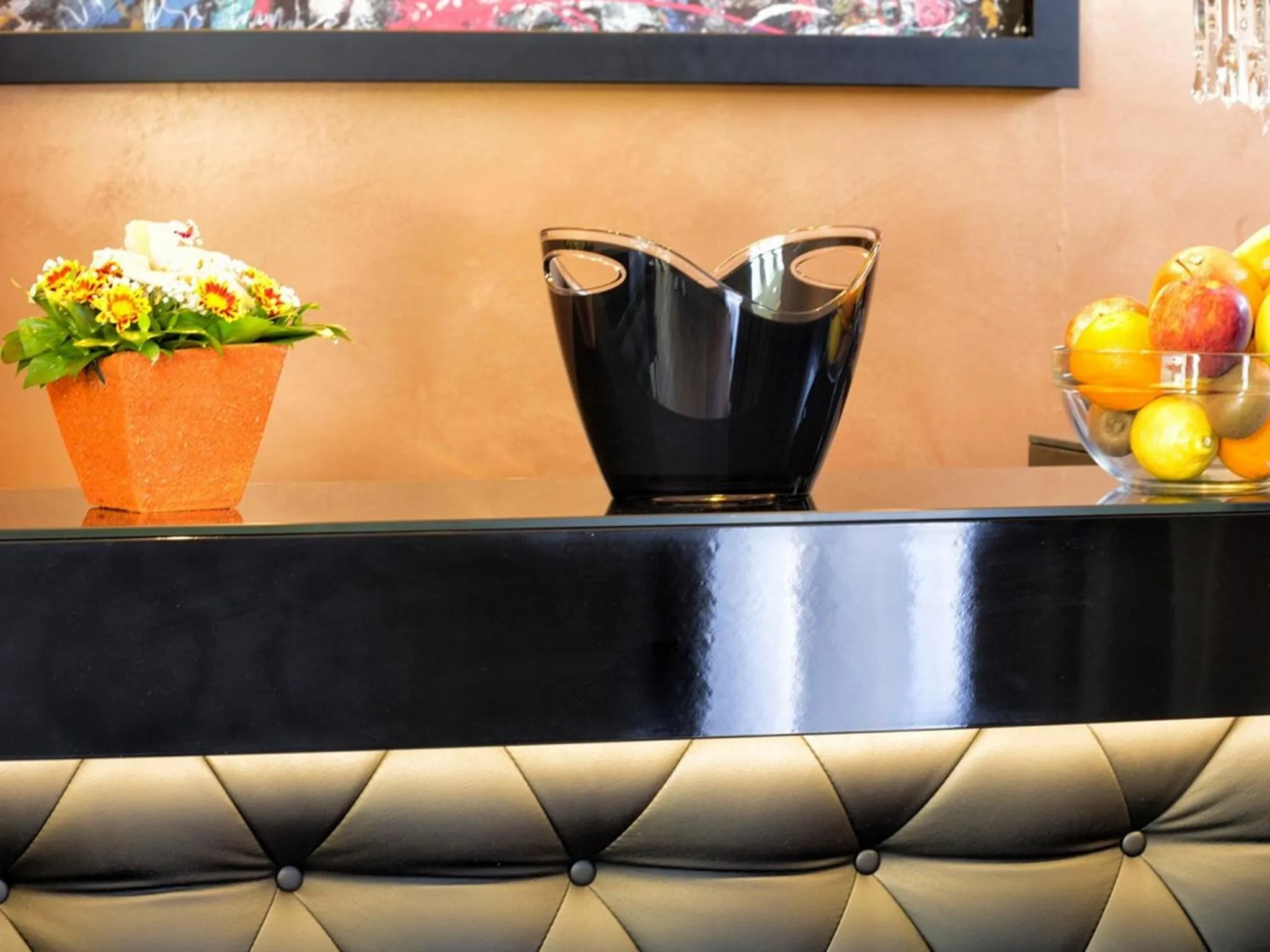 Decorative detail in Nova City Garni Hotel Signature Collection