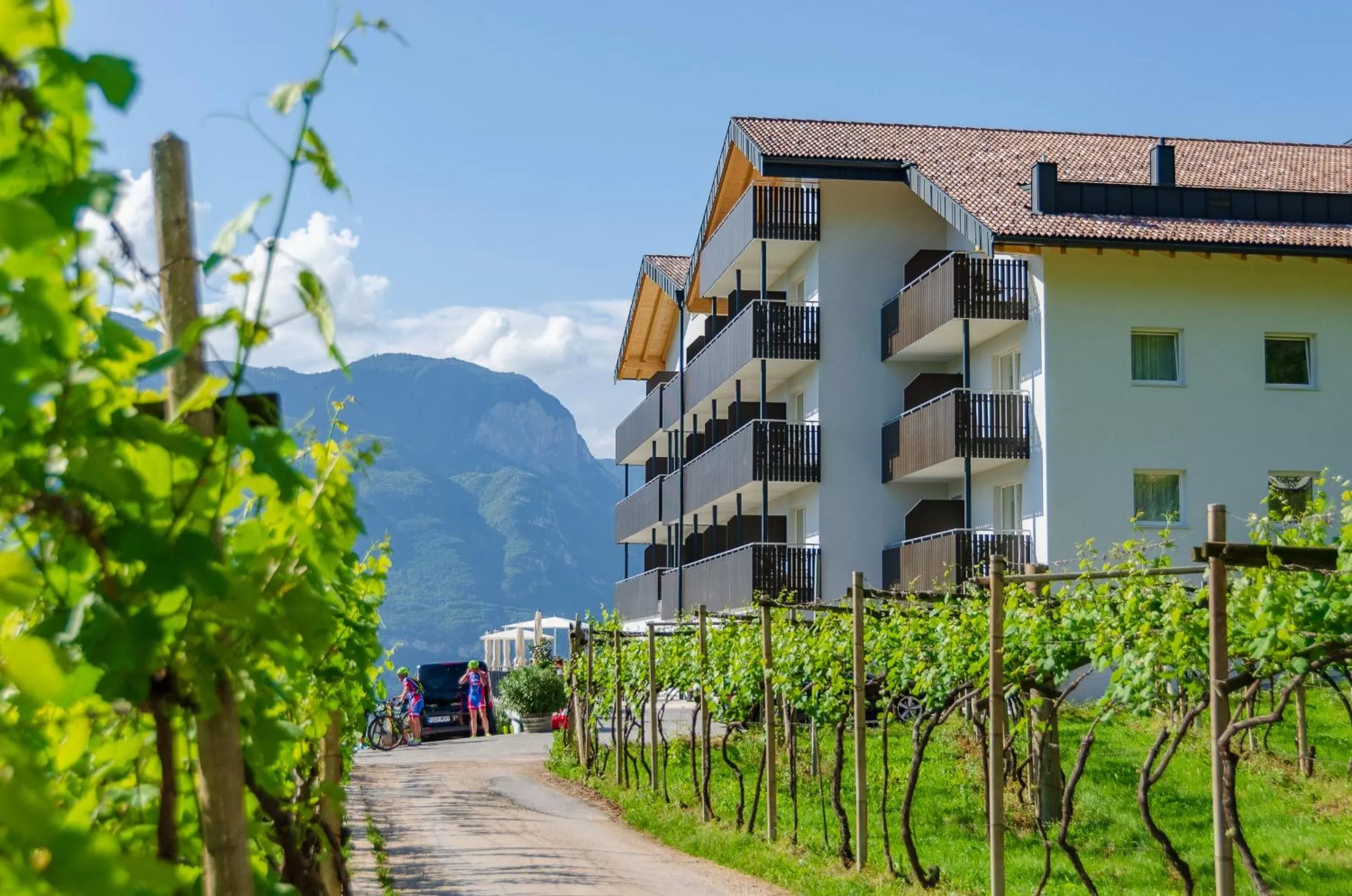 Property building in Residence Garni Hotel Vineus