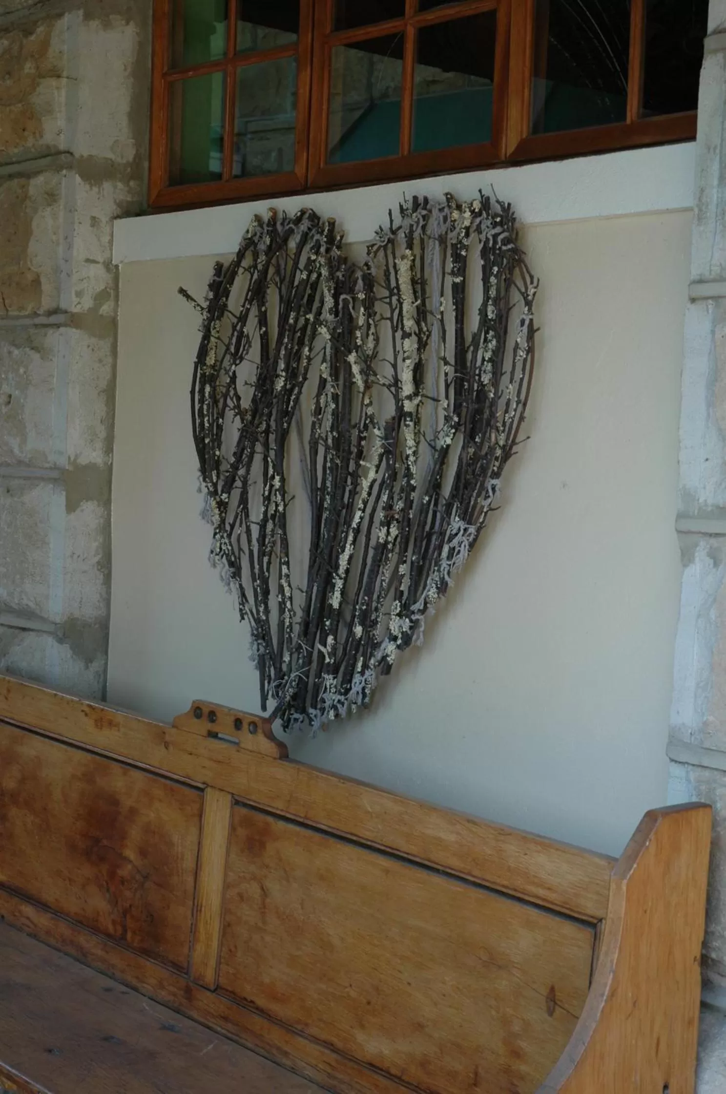 Decorative detail, Winter in La Motte B&B