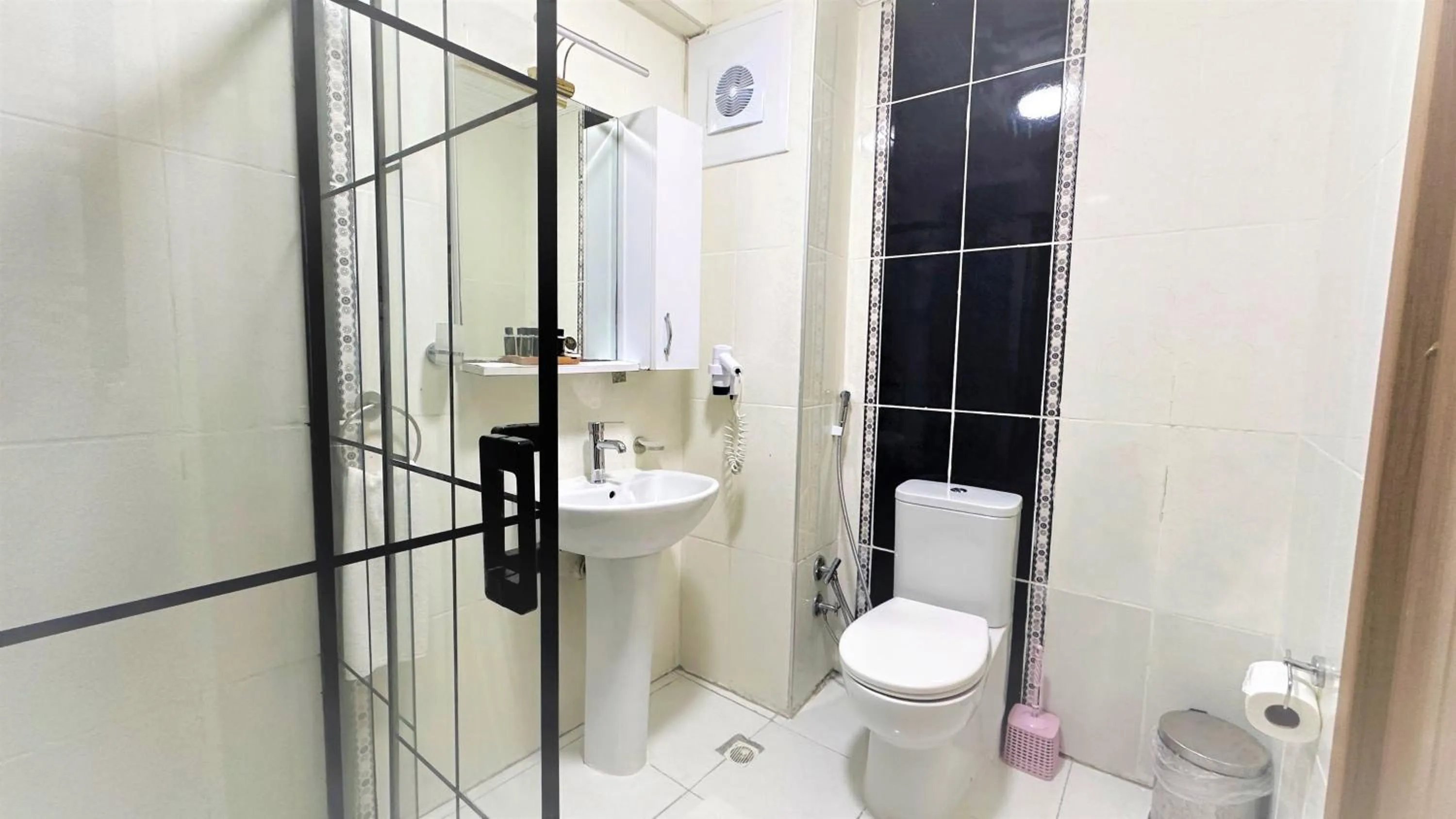 Shower in Overland Residence