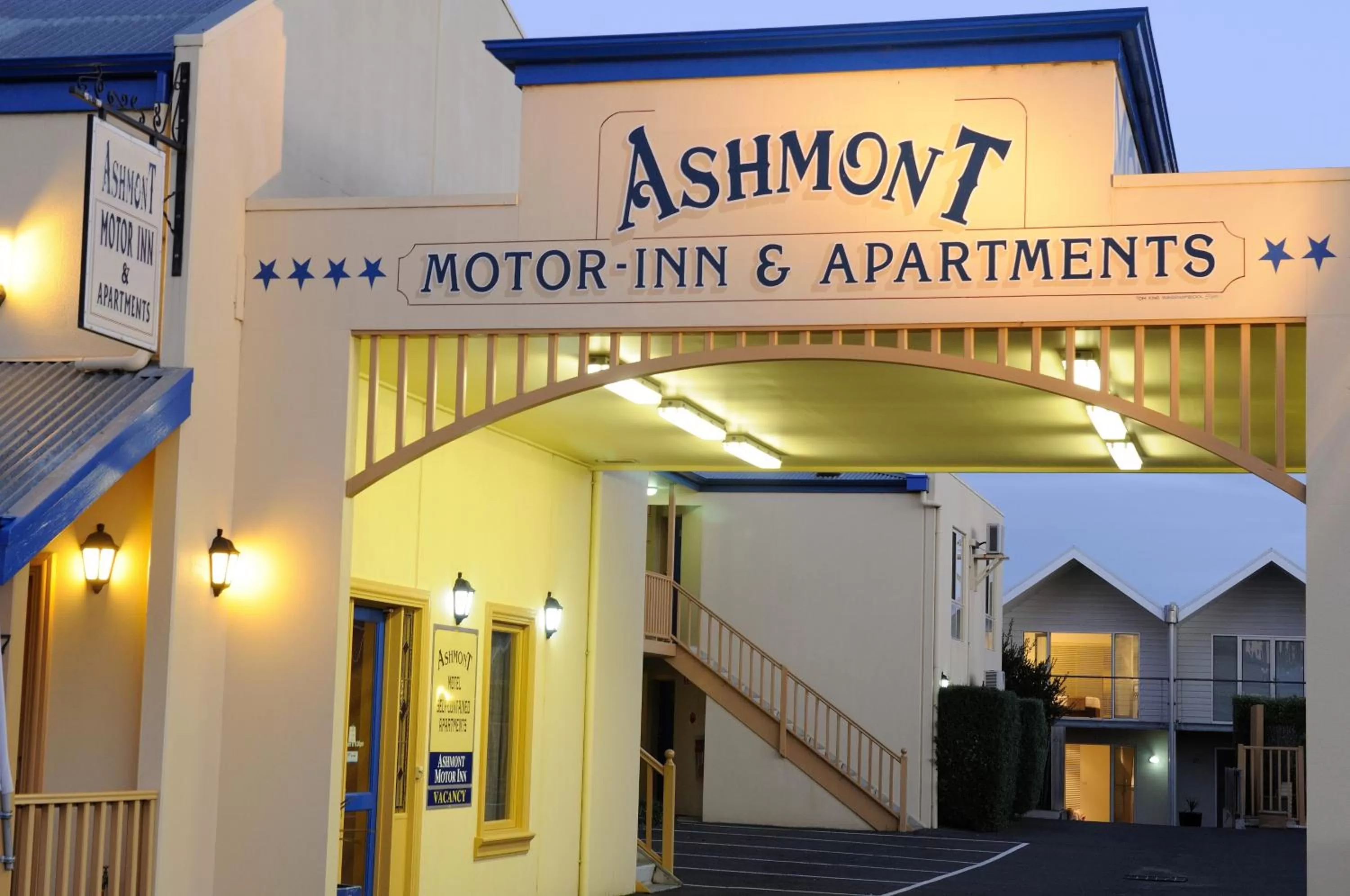 Decorative detail in Ashmont Motel and Apartments