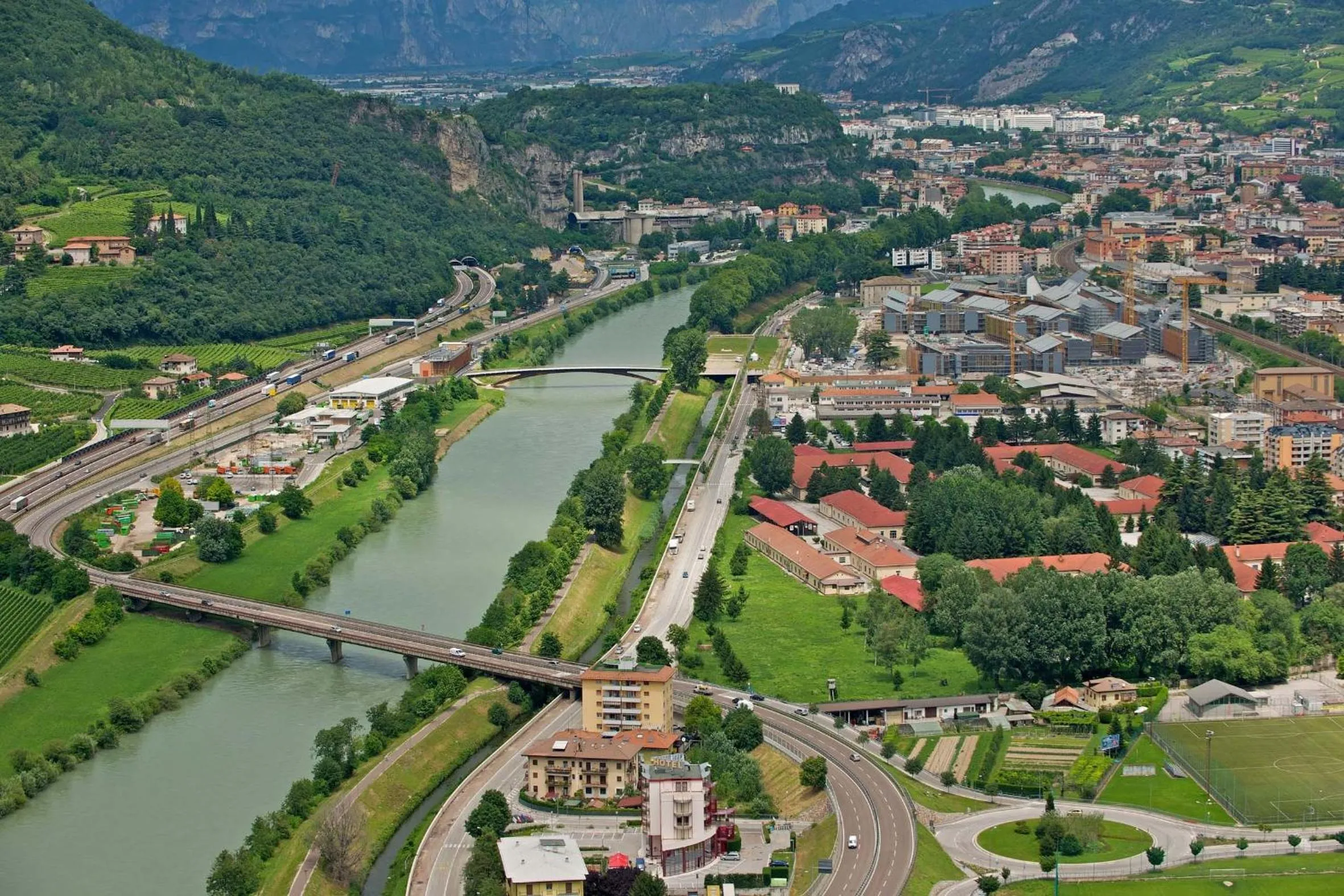 Bird's eye view in Hotel Sporting Trento