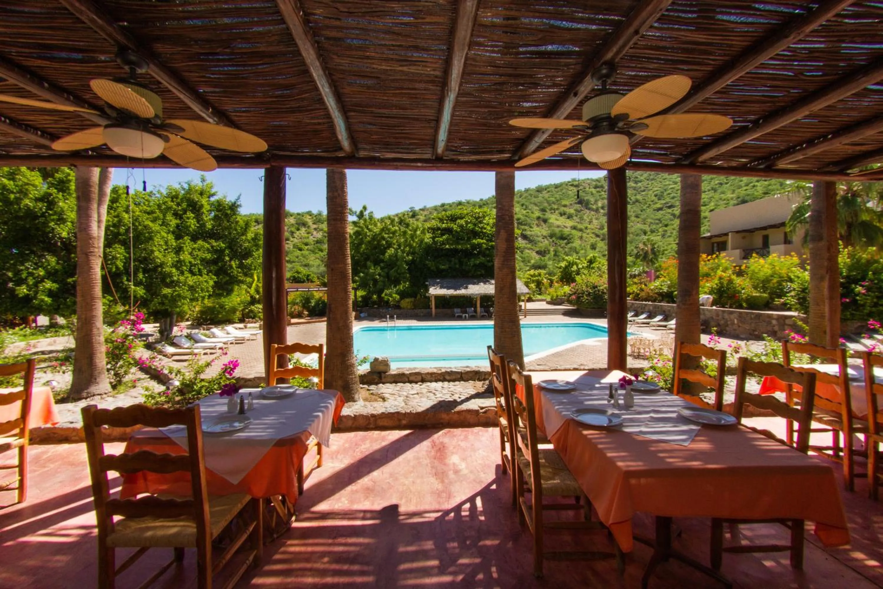 Patio in Tripui Hotel