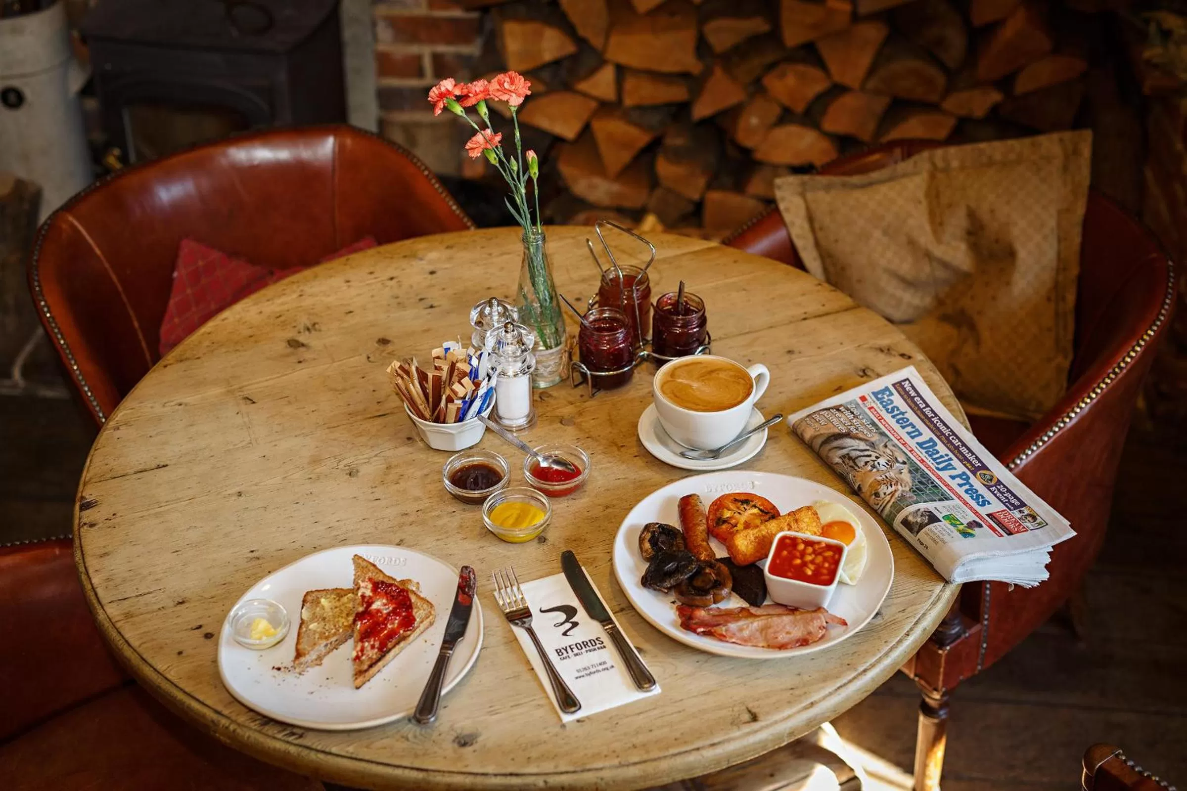 Food and drinks in Byfords